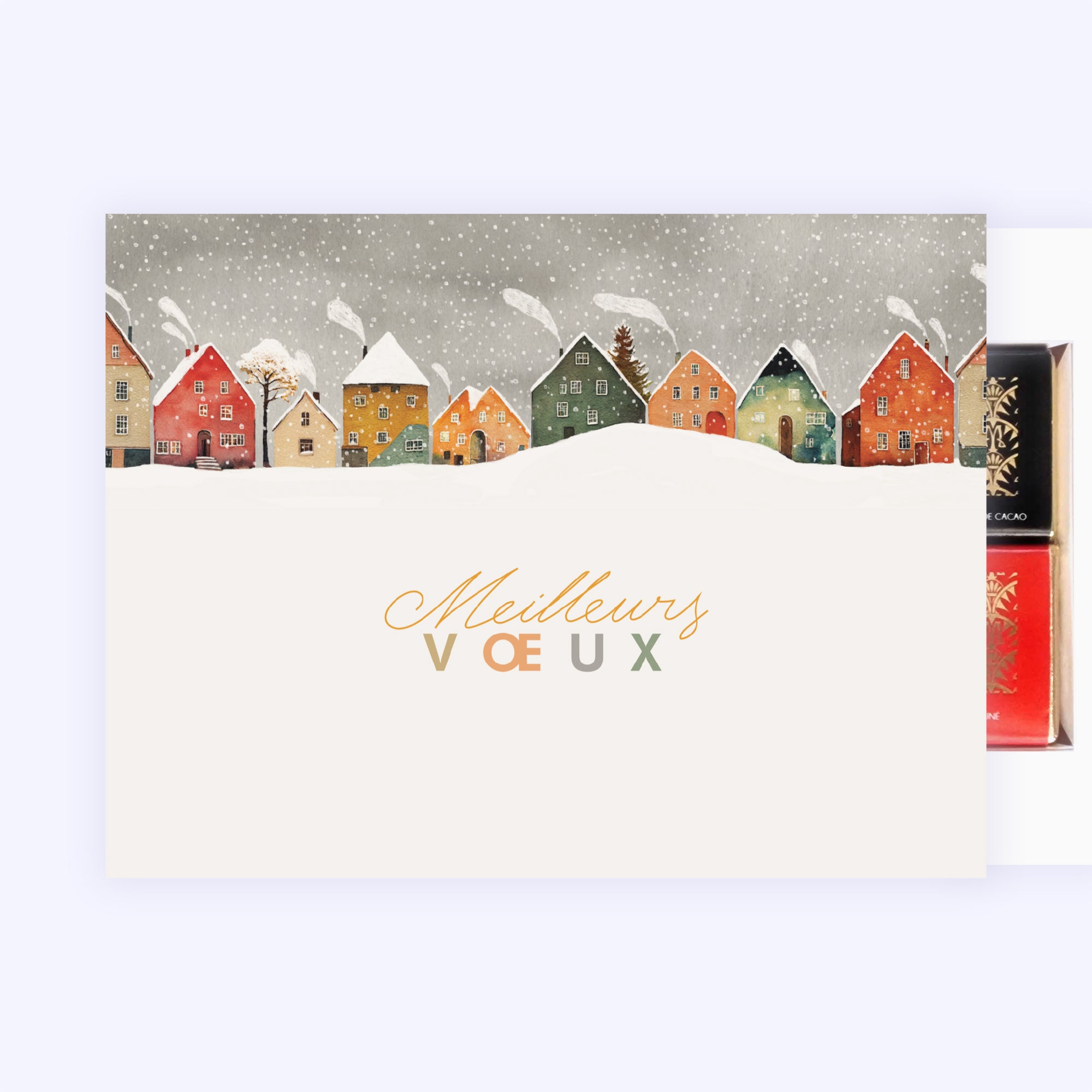 Neigeville | Vœux professionnels • Boite chocolat personnalisée • Maxim's de Paris photo N° 2