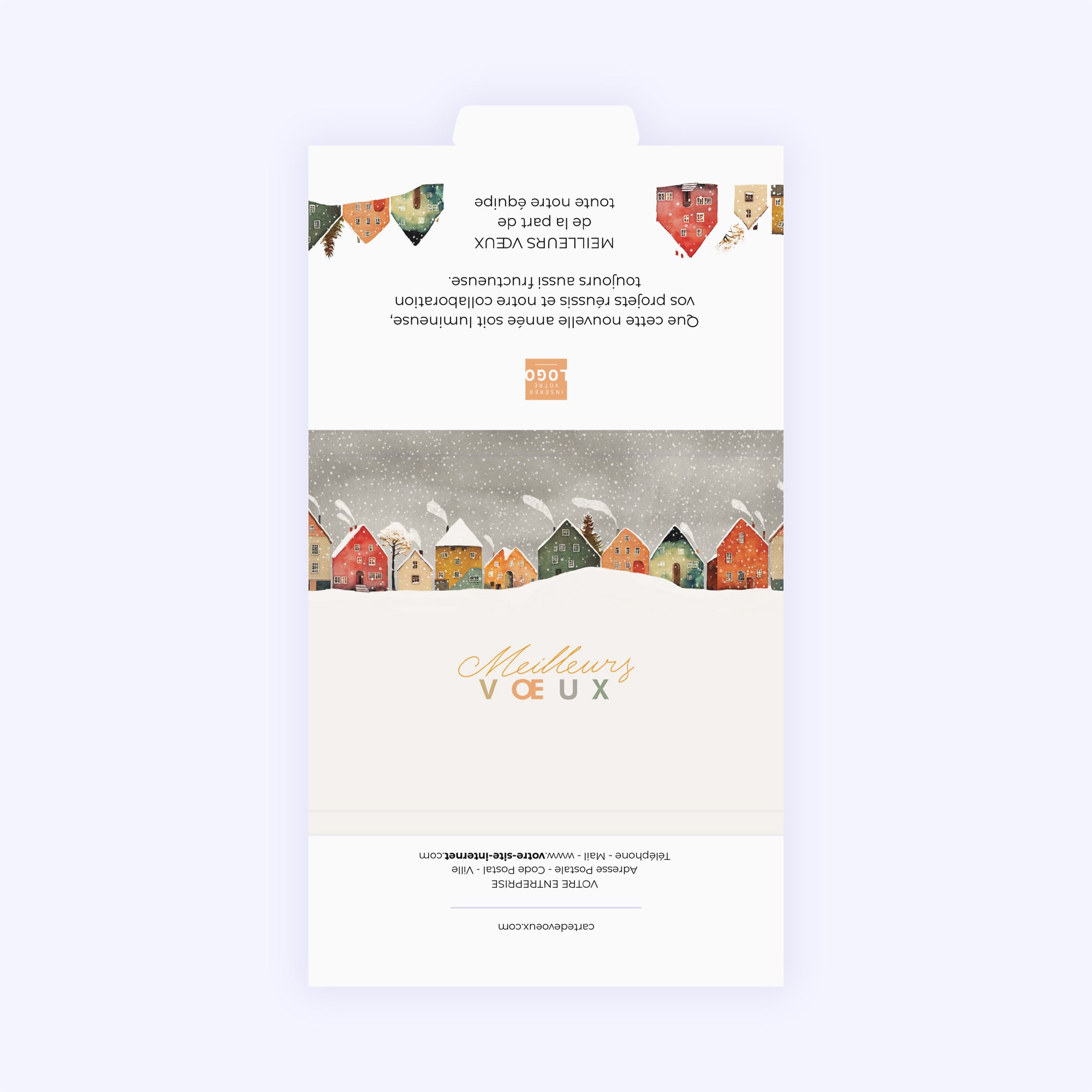 Neigeville | Vœux professionnels • Boite chocolat personnalisée • Maxim's de Paris photo N° 3