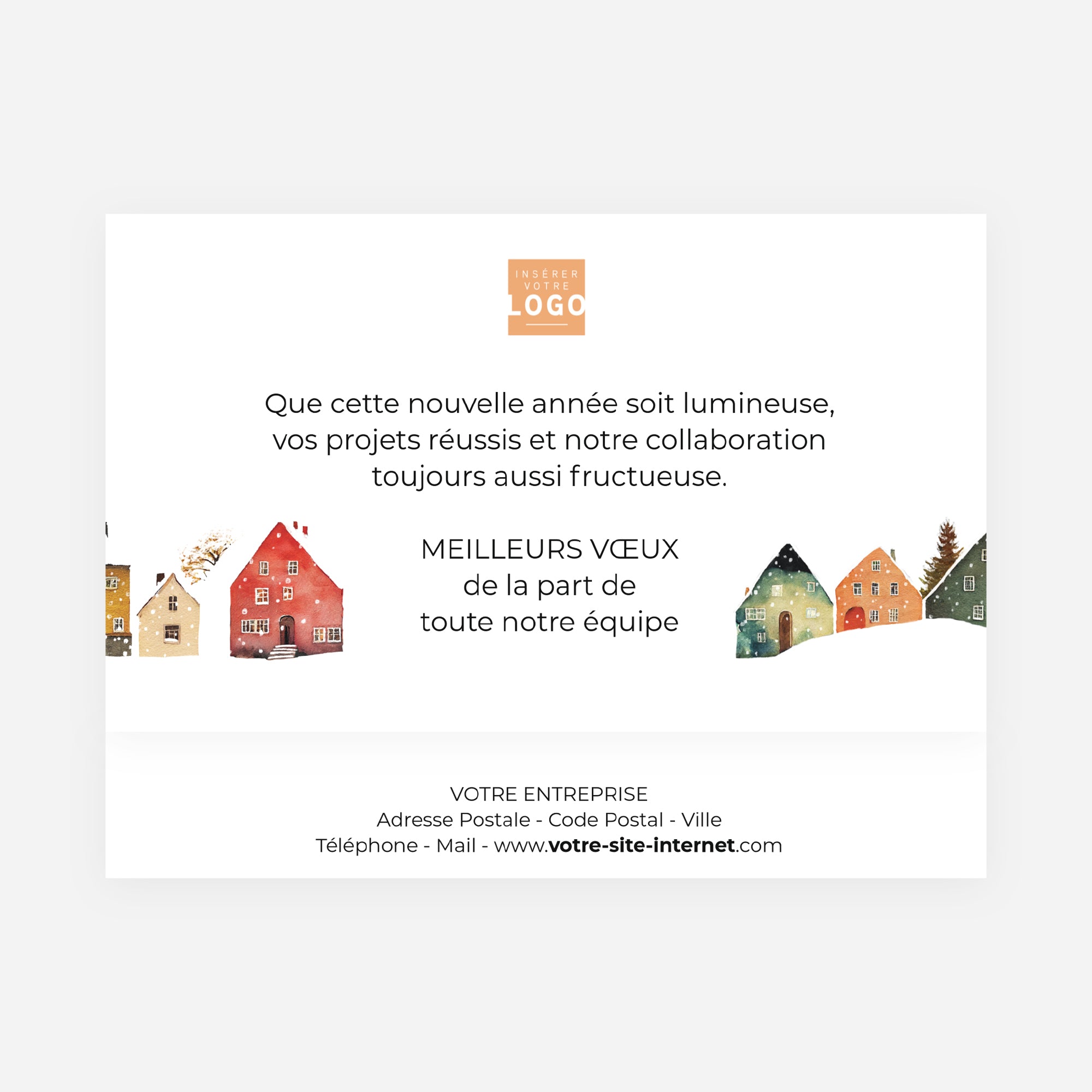Neigeville | Vœux professionnels • Boite chocolat personnalisée • Maxim's de Paris photo N° 4