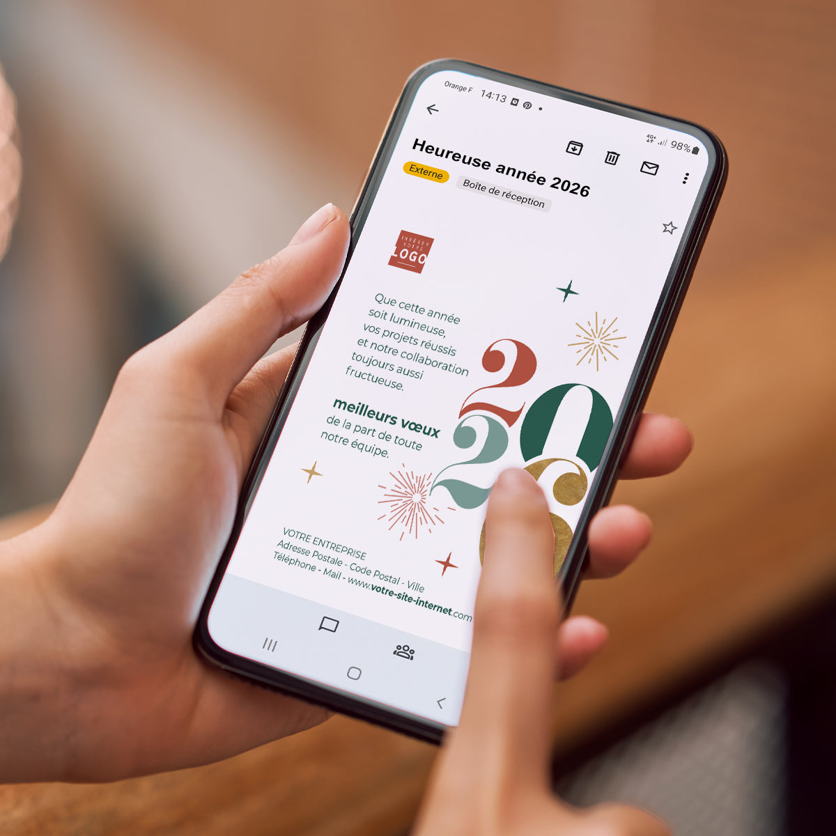 Cap sur l’Exceptionnel | Vœux professionnels • Carte virtuelle • eCard Image photo N° 2