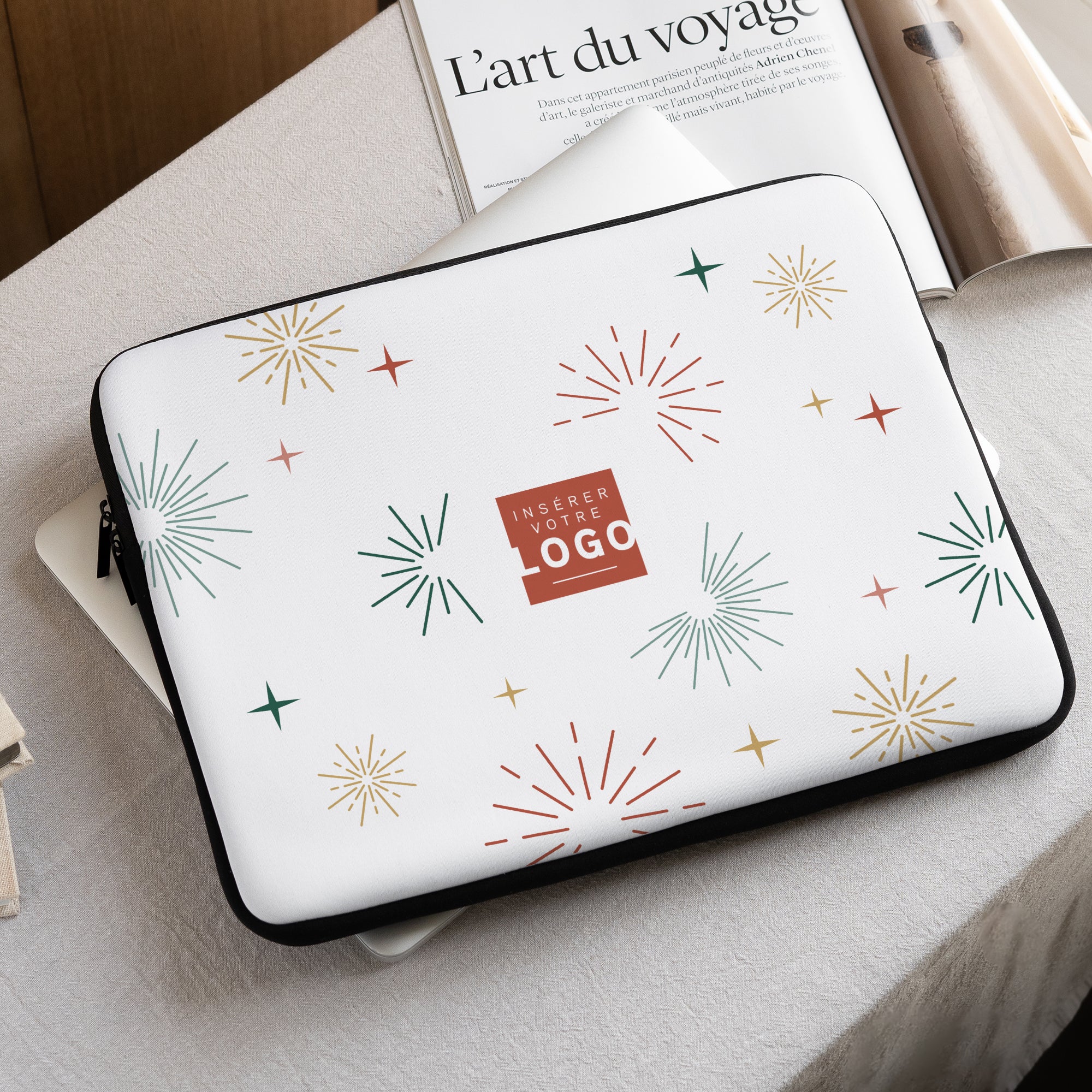 Cap sur l’Exceptionnel | Cadeau entreprise • Housse ordinateur • 15 pouces photo N° 1