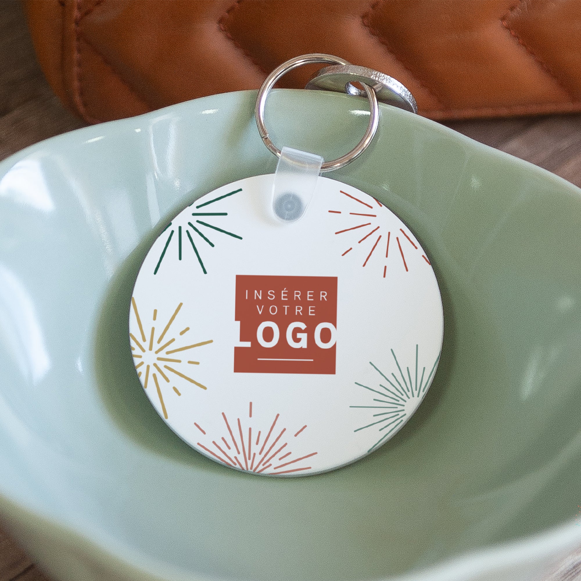 Cap sur l’Exceptionnel | Cadeau entreprise • Porte-clés • Rond photo N° 1