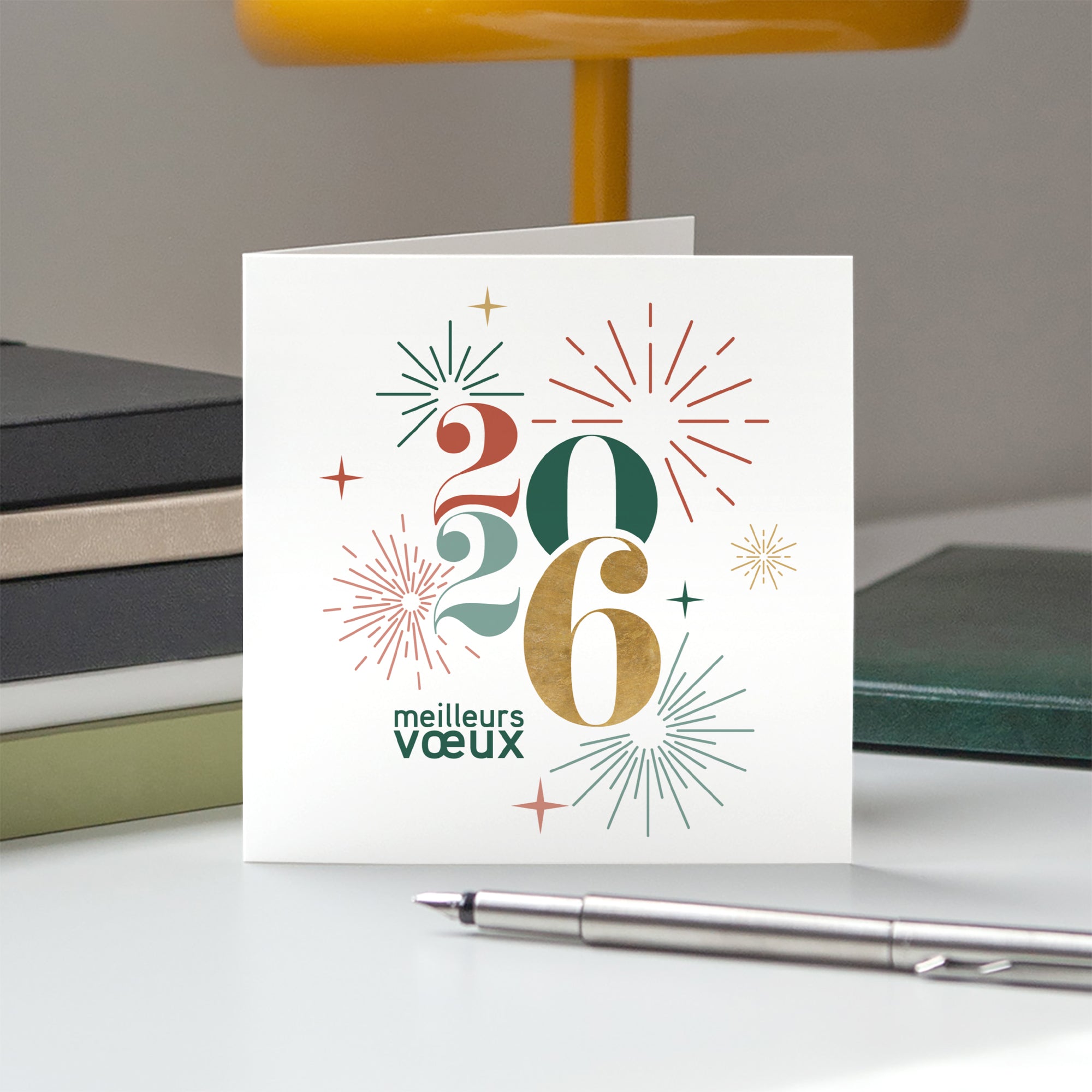 Cap sur l’Exceptionnel | Vœux professionnels • Carte de voeux • Carré double photo N° 5