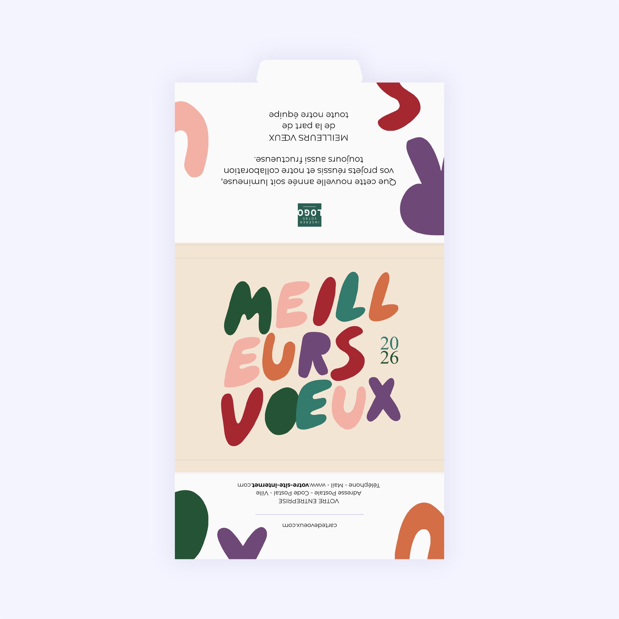 Lettres & Couleurs | Vœux professionnels • Boite chocolat personnalisée • Maxim's de Paris photo N° 3