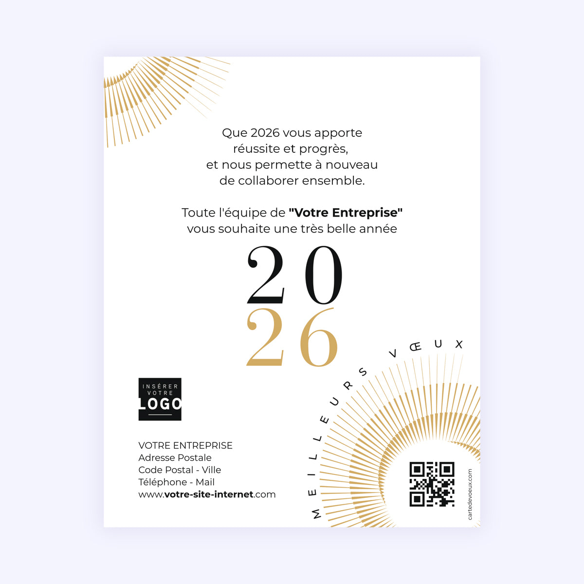 Lignes d’Excellence | Vœux professionnels • Carte virtuelle • eCard Image photo N° 1