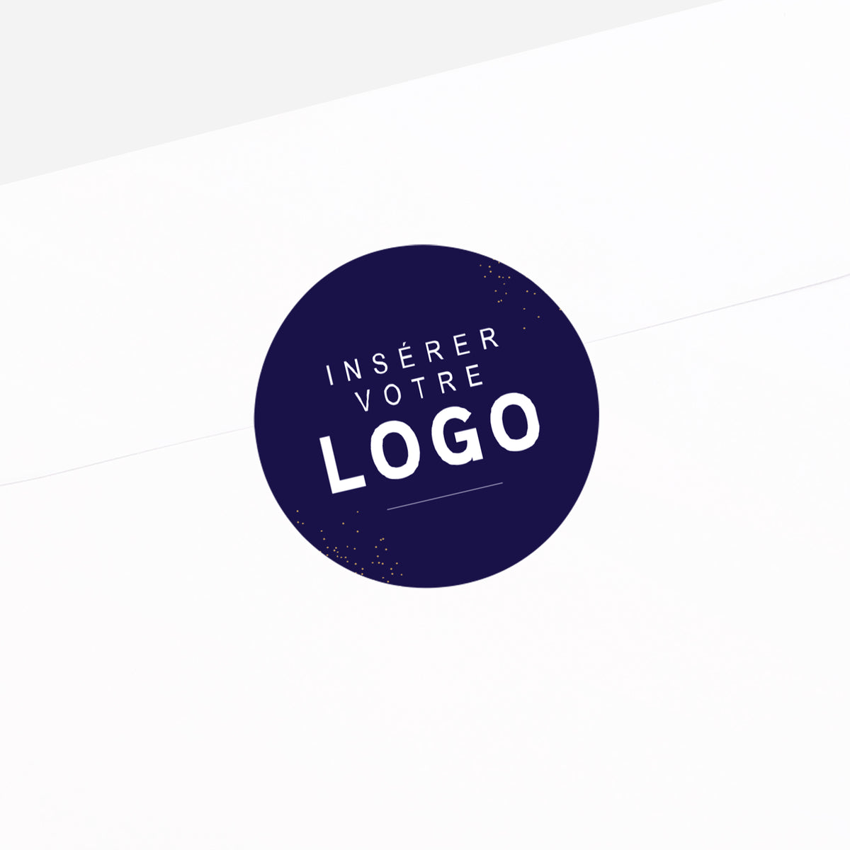 Paillettes d’Or 2027 | Vœux professionnels • Sticker • Rond photo N° 2