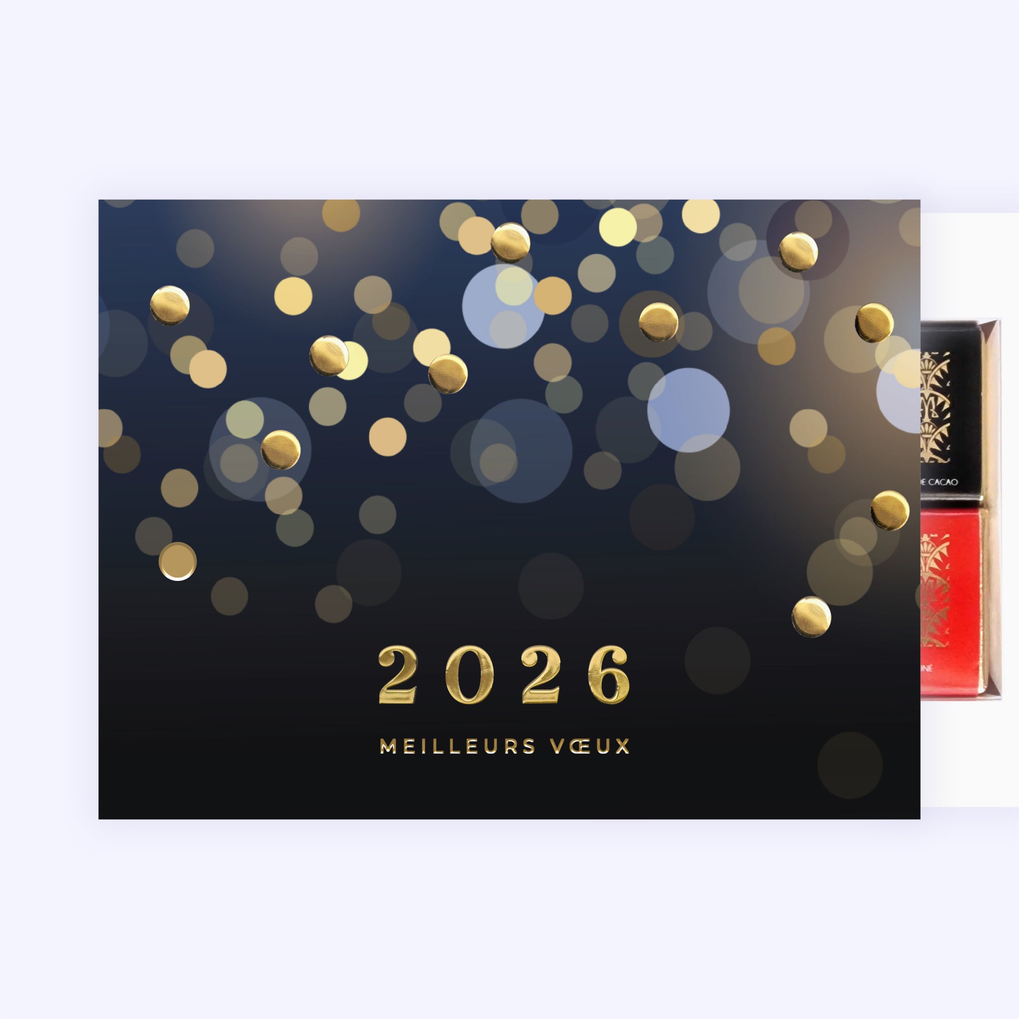 Prestige en Or | Vœux professionnels • Boite chocolat personnalisée • Maxim's de Paris photo N° 2