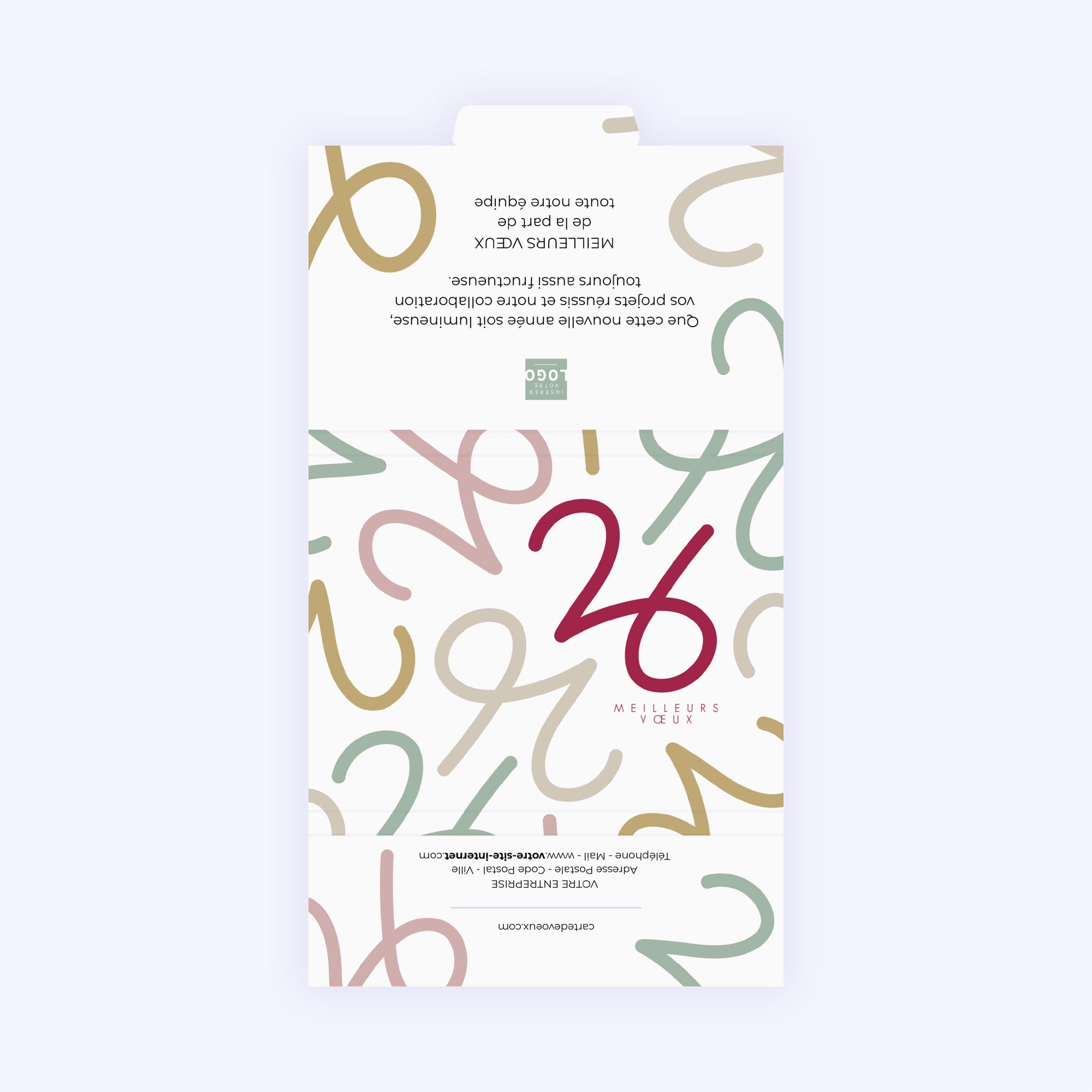 Répétition chromatique | Vœux professionnels • Boite chocolat personnalisée • Maxim's de Paris photo N° 3