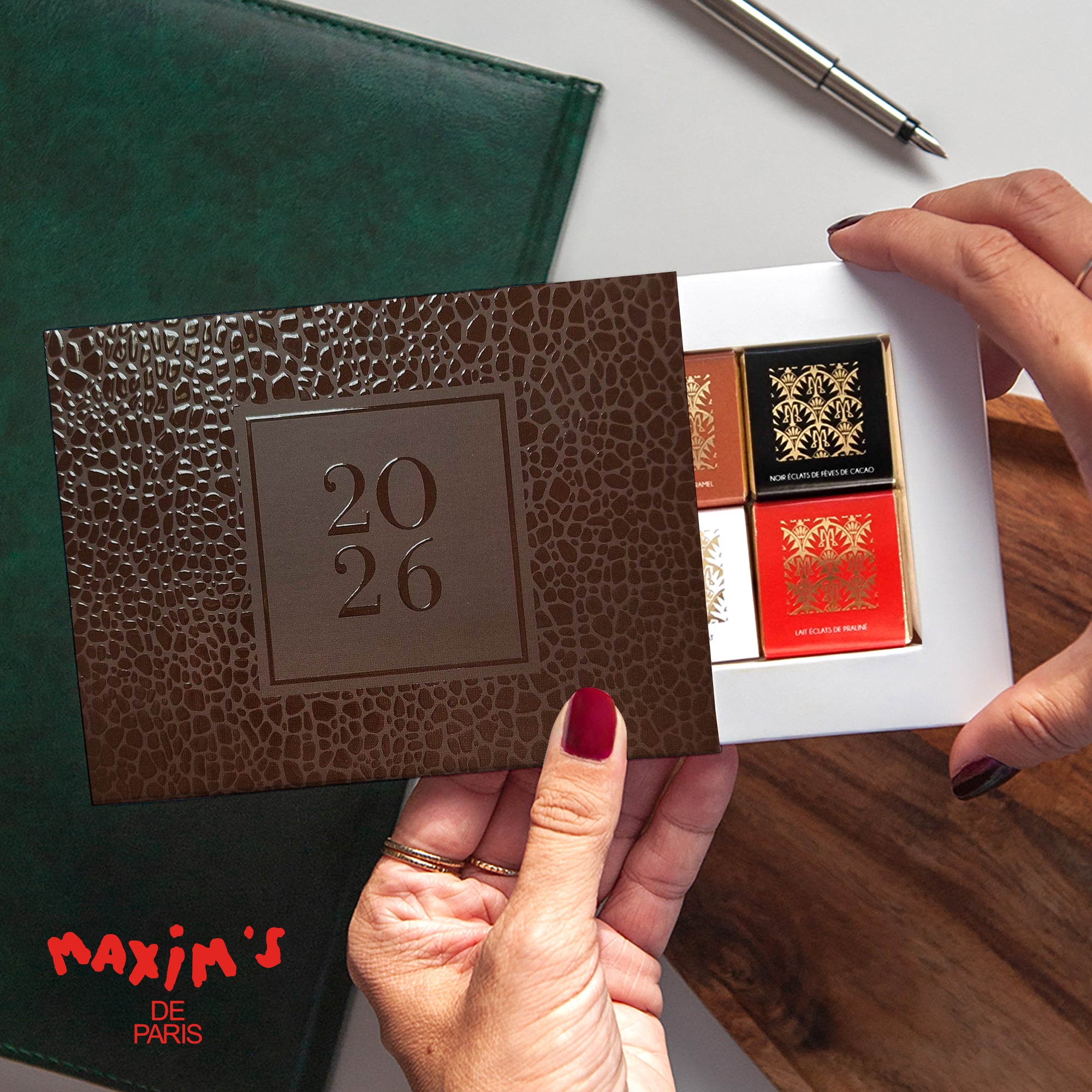 L’Art de l'Excellence | Vœux professionnels • Boite chocolat personnalisée • Maxim's de Paris photo N° 1