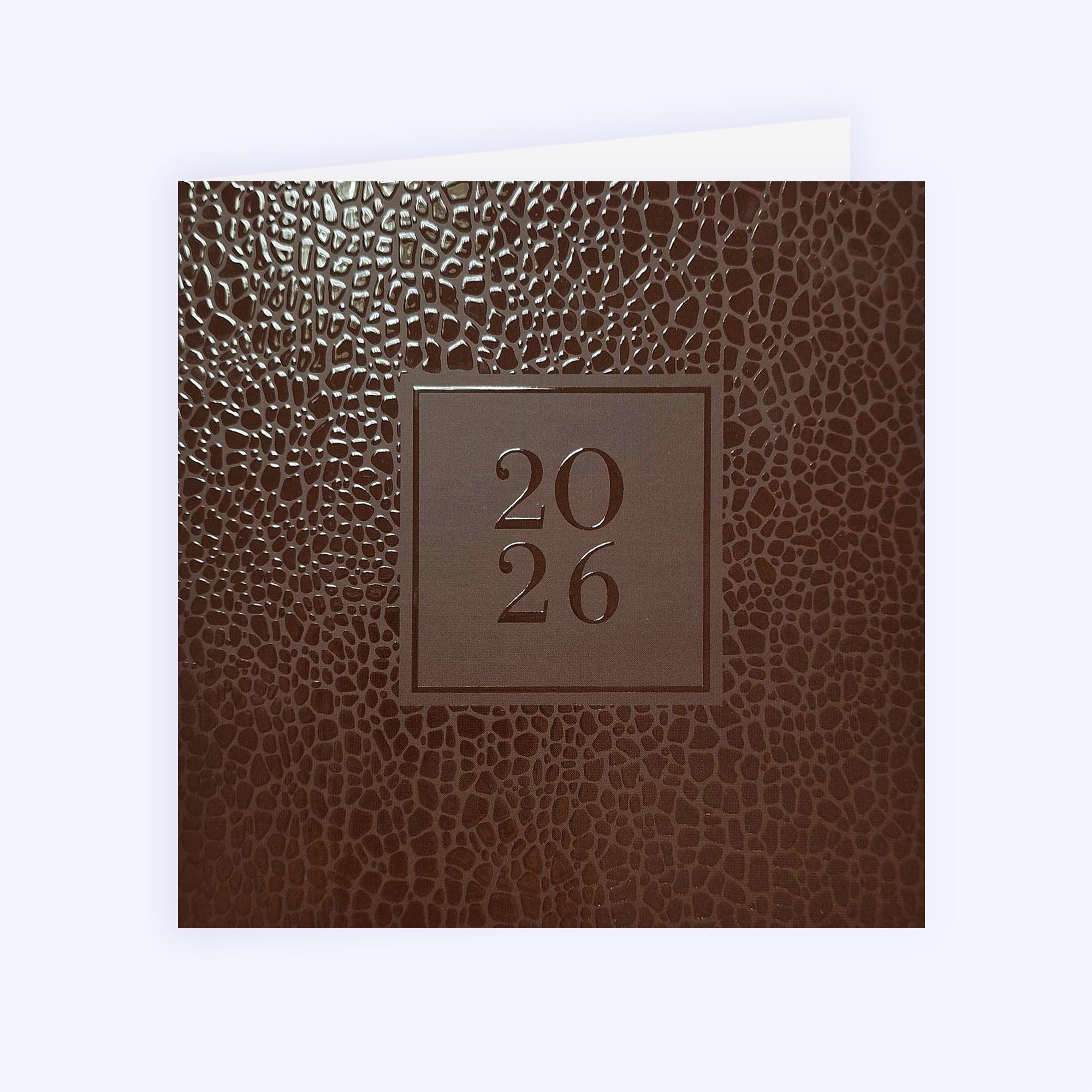 L’Art de l'Excellence | Vœux professionnels • Carte de voeux • Carré double photo N° 1