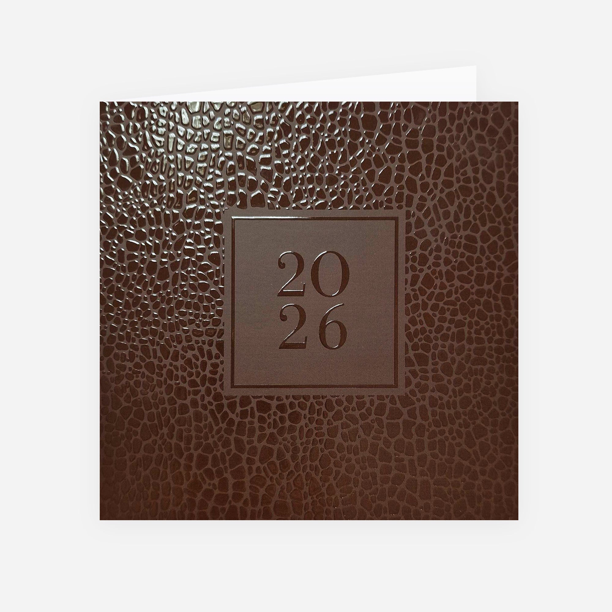 L’Art de l'Excellence | Vœux professionnels • Carte de voeux • Carré double photo N° 1