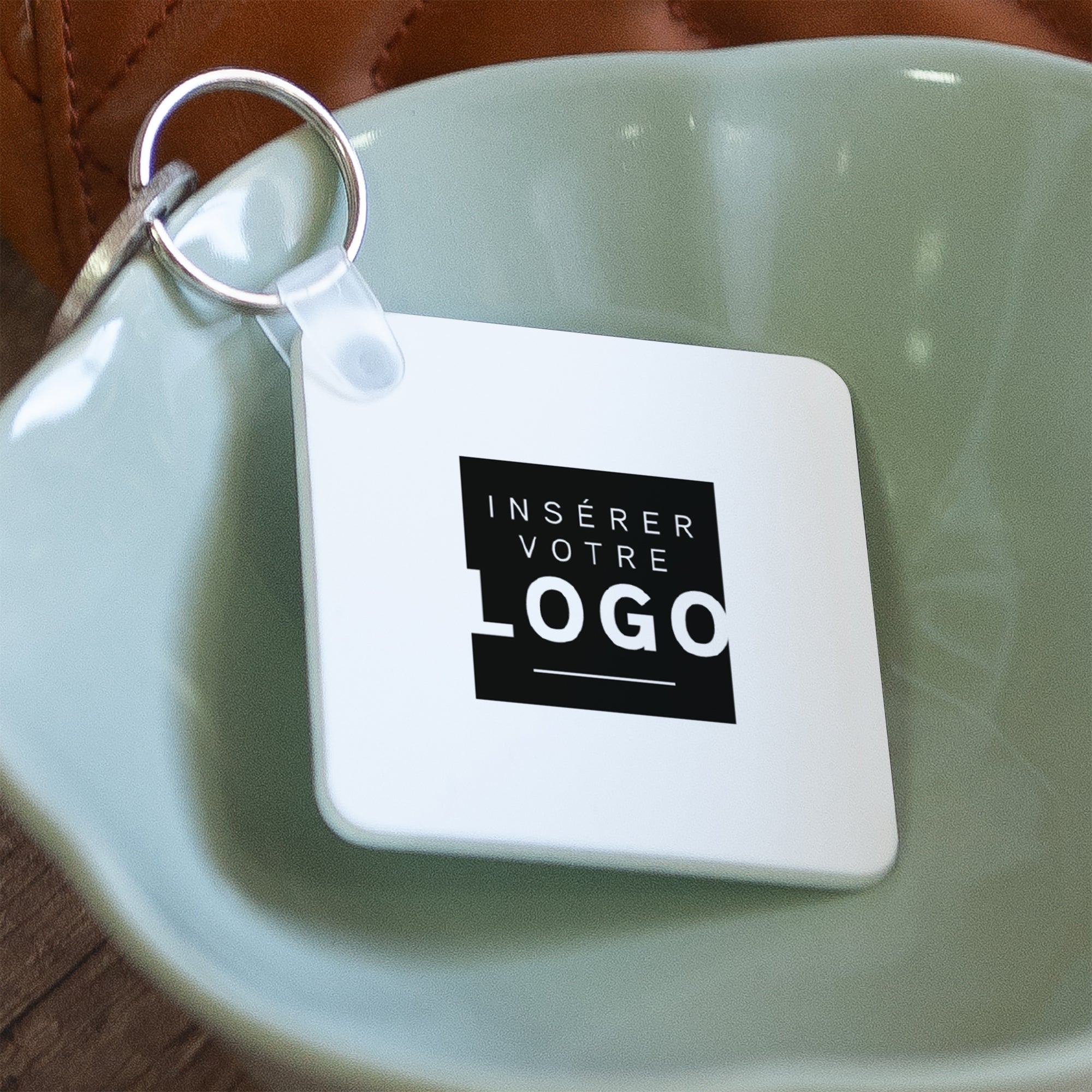 Explosion Chromatique | Cadeau entreprise • Porte-clés • Carré photo N° 2