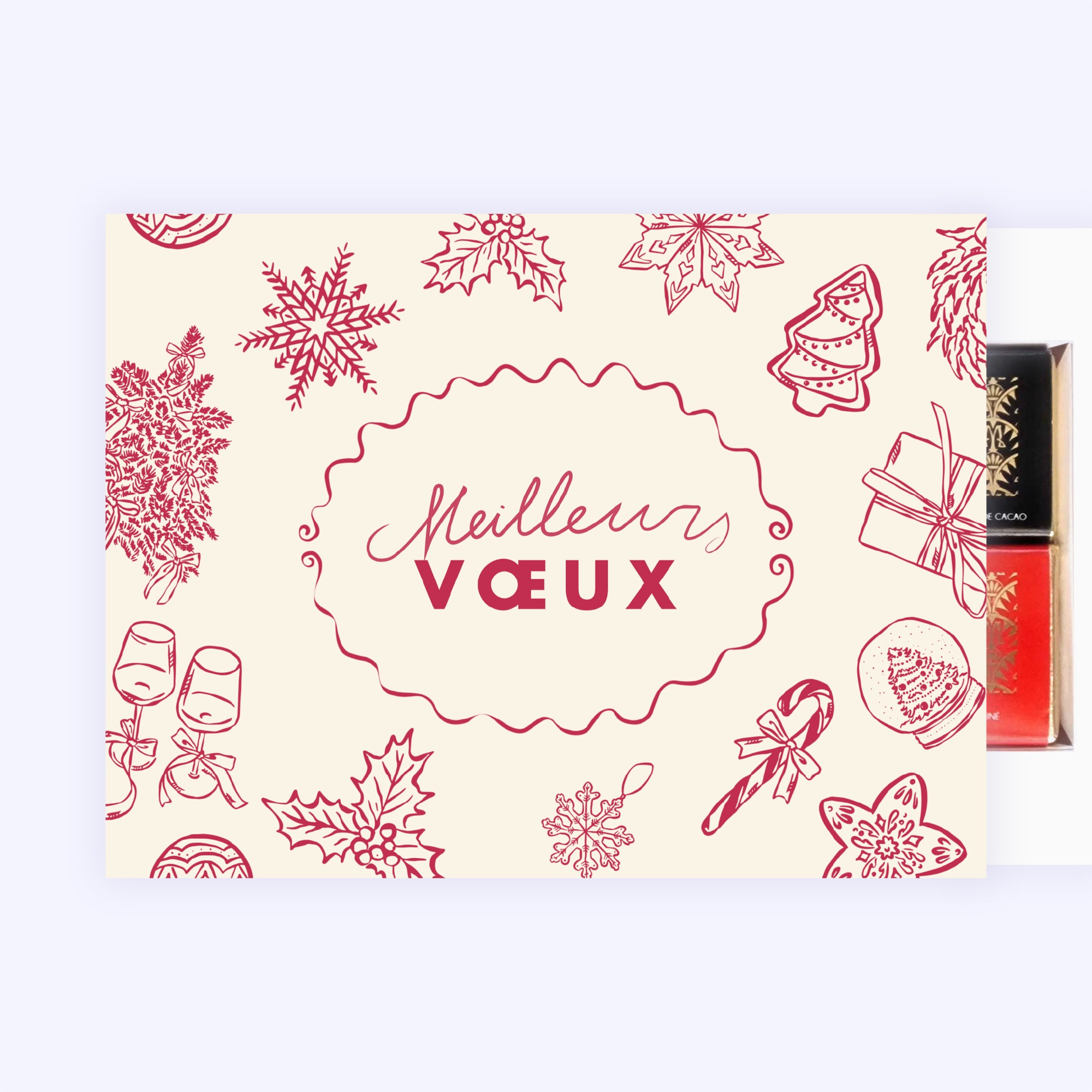 La magie de Noël | Vœux professionnels • Carte chocolats • Maxim's de Paris photo N° 1
