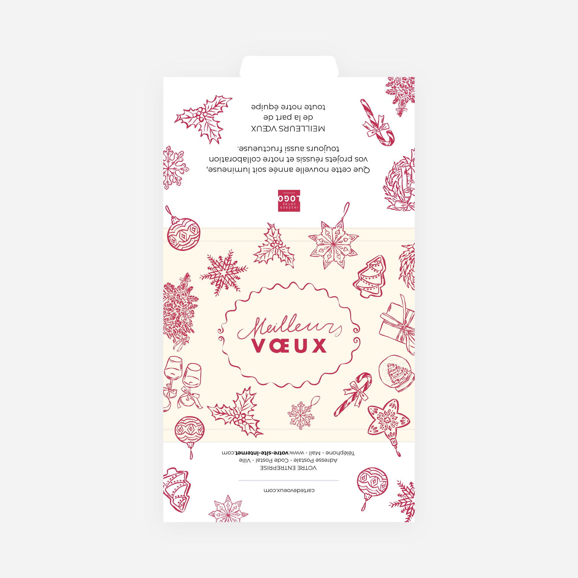 La magie de Noël | Vœux professionnels • Boite chocolat personnalisée • Maxim's de Paris photo N° 3