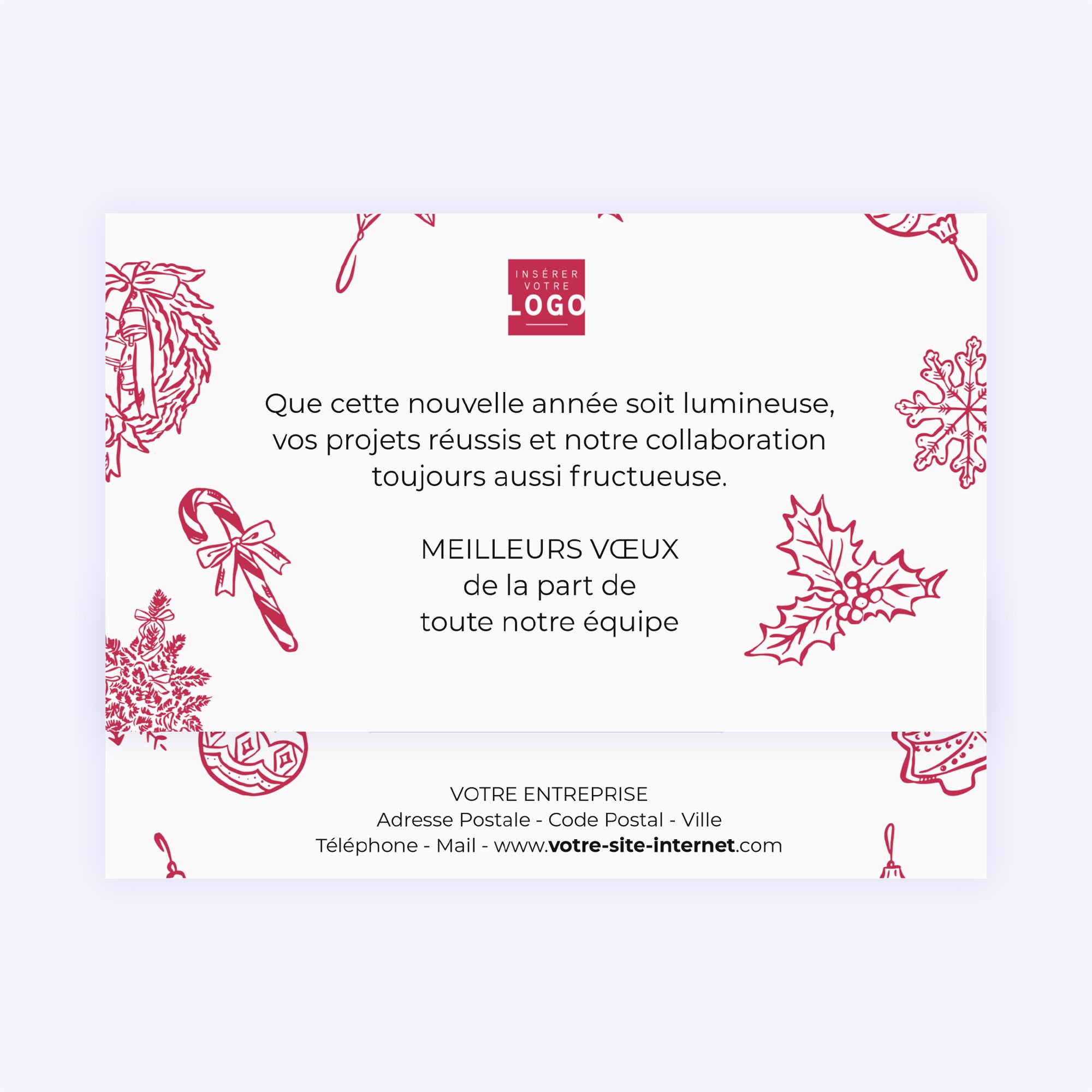 La magie de Noël | Vœux professionnels • Carte chocolats • Maxim's de Paris photo N° 4