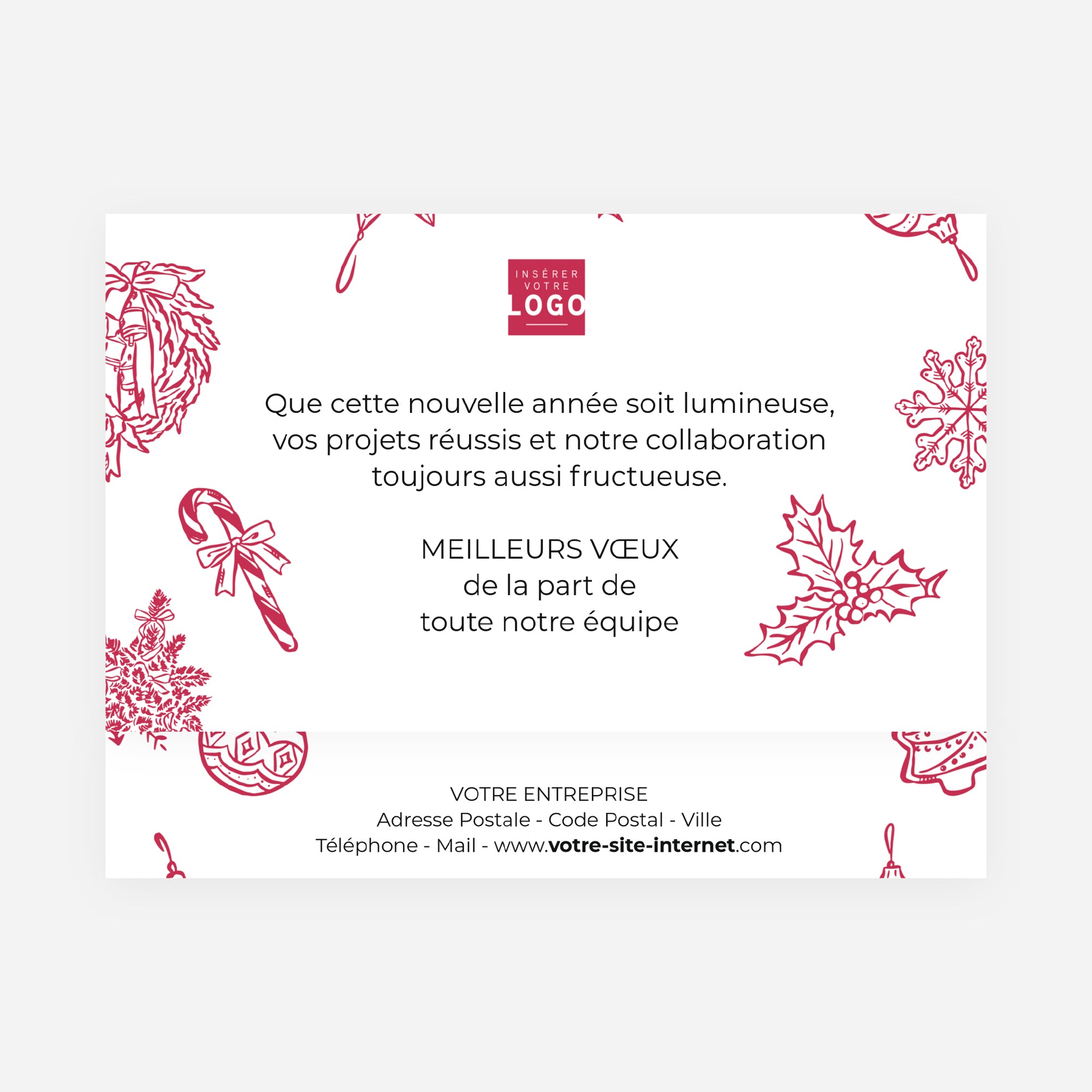 La magie de Noël | Vœux professionnels • Boite chocolat personnalisée • Maxim's de Paris photo N° 4