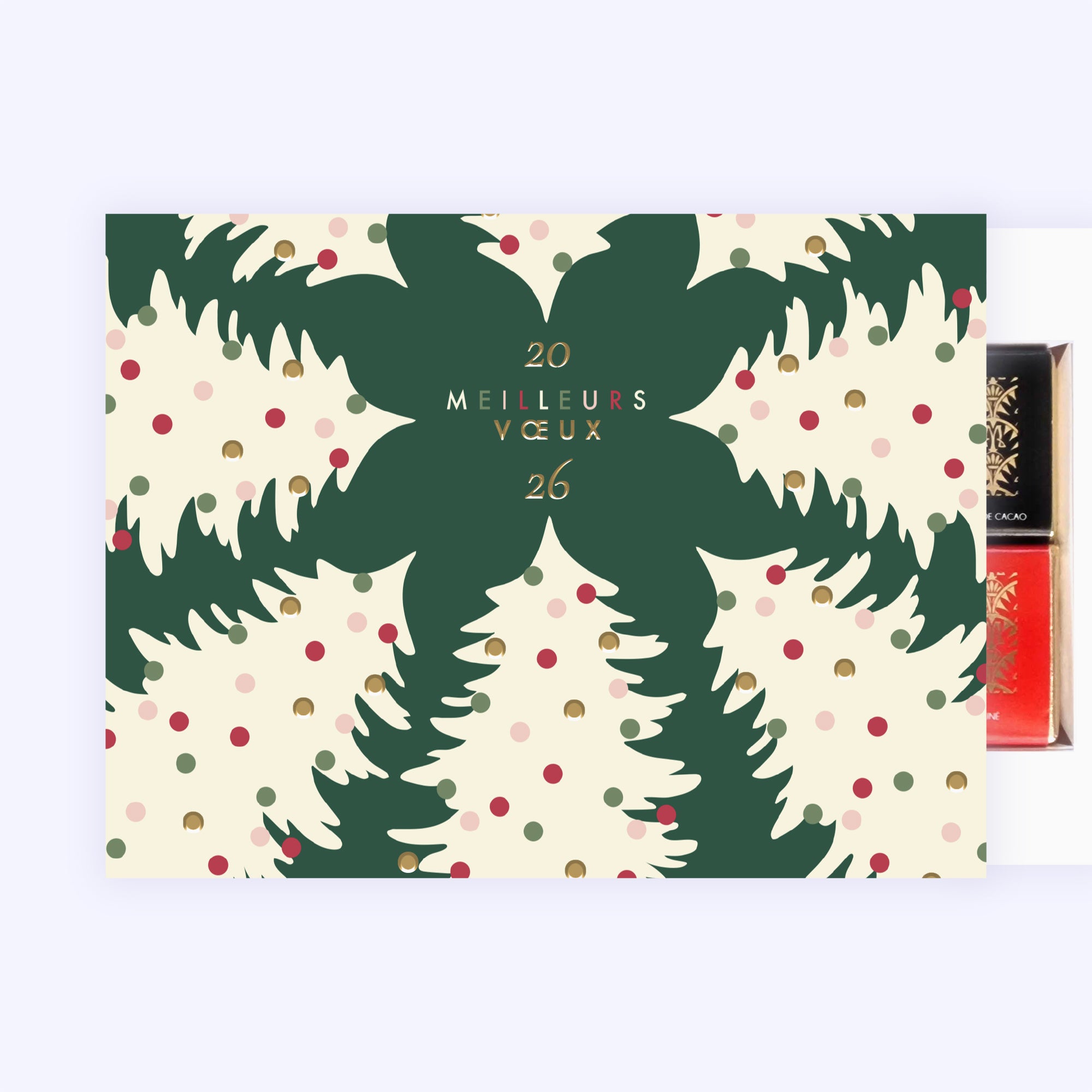 La danse des sapins | Vœux professionnels • Boite chocolat personnalisée • Maxim's de Paris photo N° 2