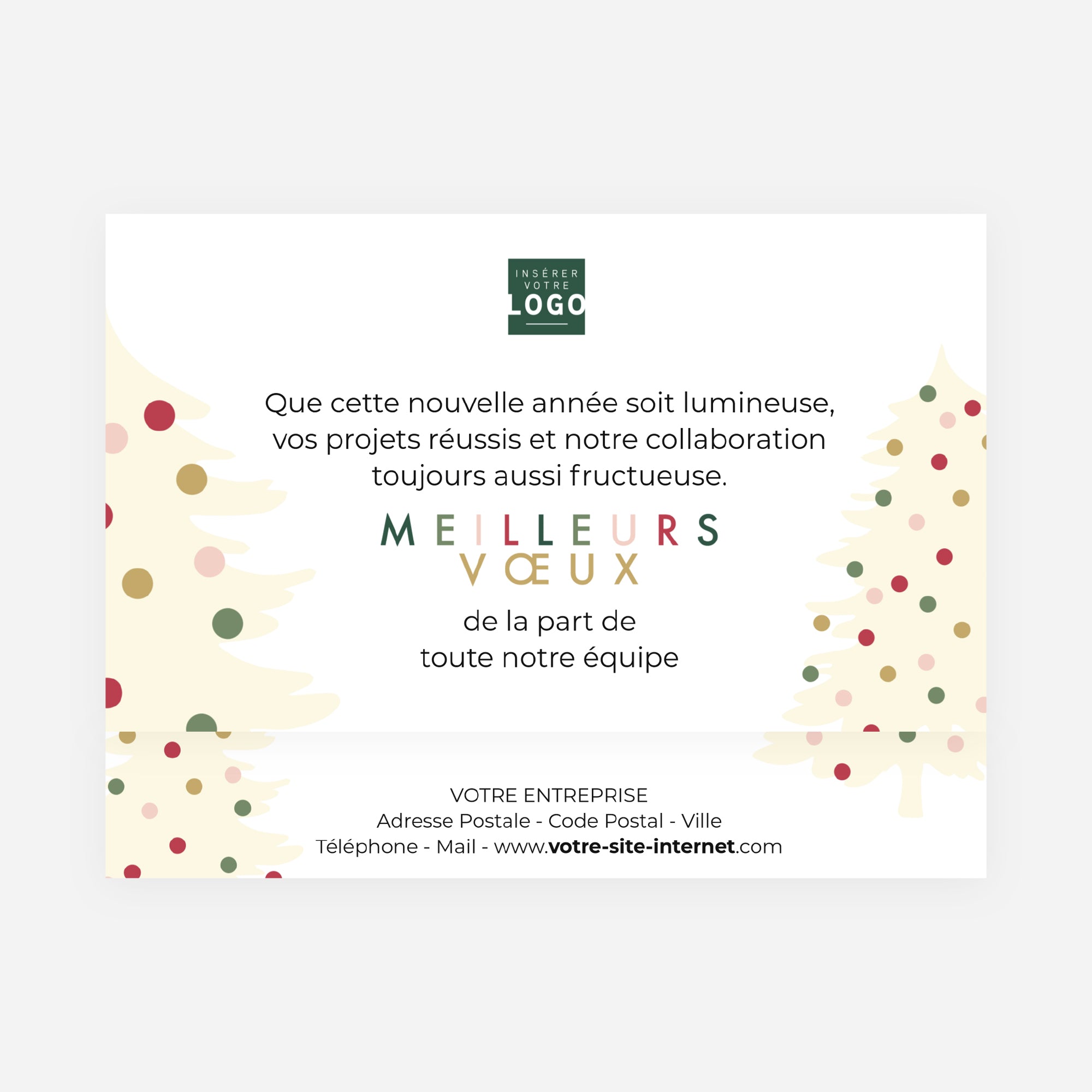 La danse des sapins | Vœux professionnels • Boite chocolat personnalisée • Maxim's de Paris photo N° 4