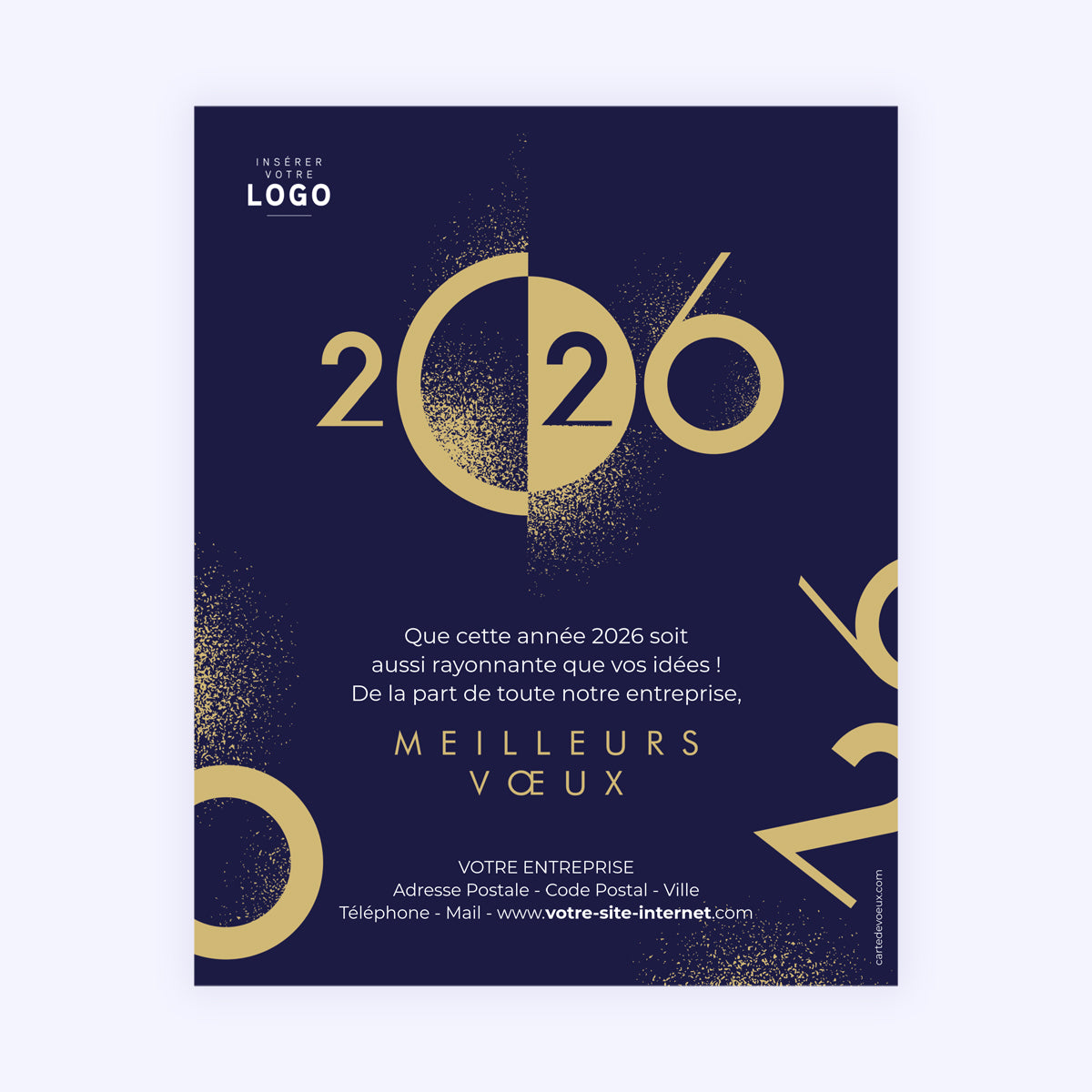 Sable d'Or | Vœux professionnels • Carte virtuelle • eCard Image photo N° 1