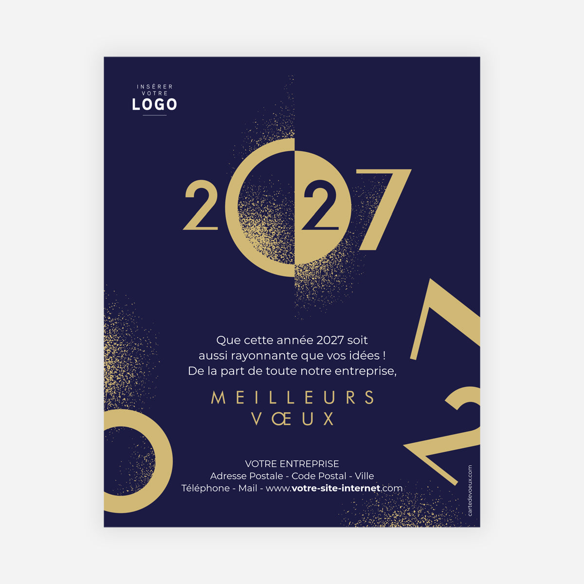Sable d'Or | Vœux professionnels • Carte virtuelle • eCard Image photo N° 1