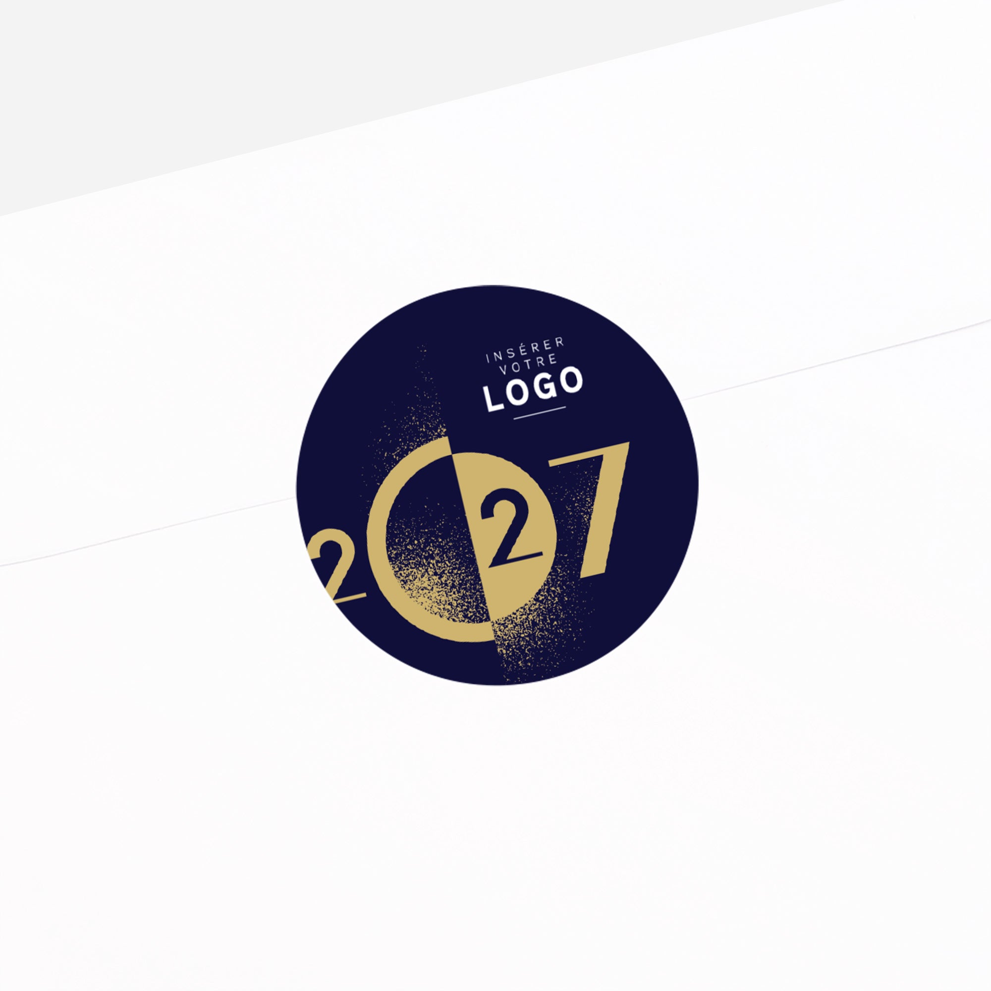 Sable d'Or | Vœux professionnels • Sticker • Rond photo N° 2