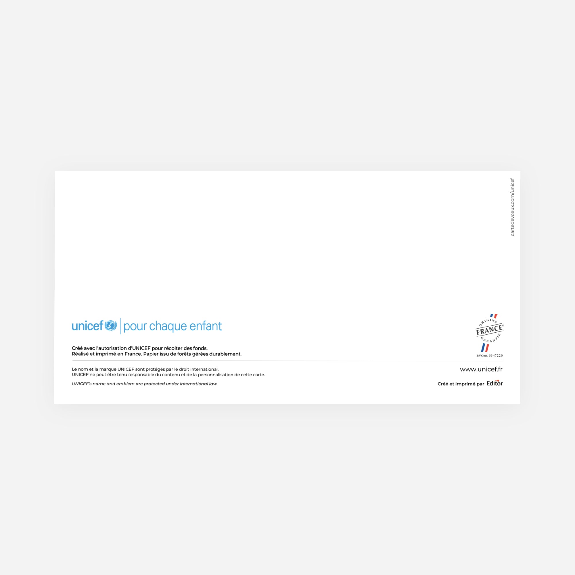 Élégance & Tradition | Vœux professionnels • Carte de voeux dorure • Rectangle double photo N° 3