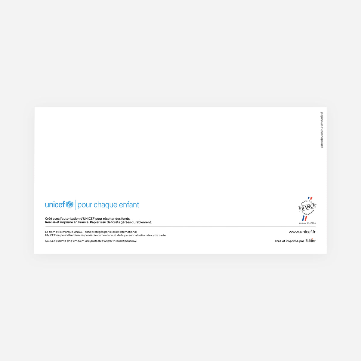 Élégance & Tradition | Vœux professionnels • Carte de voeux dorure • Rectangle double photo N° 3