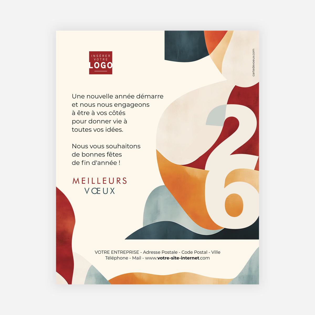 Chroma | Vœux professionnels • Carte virtuelle • eCard Image