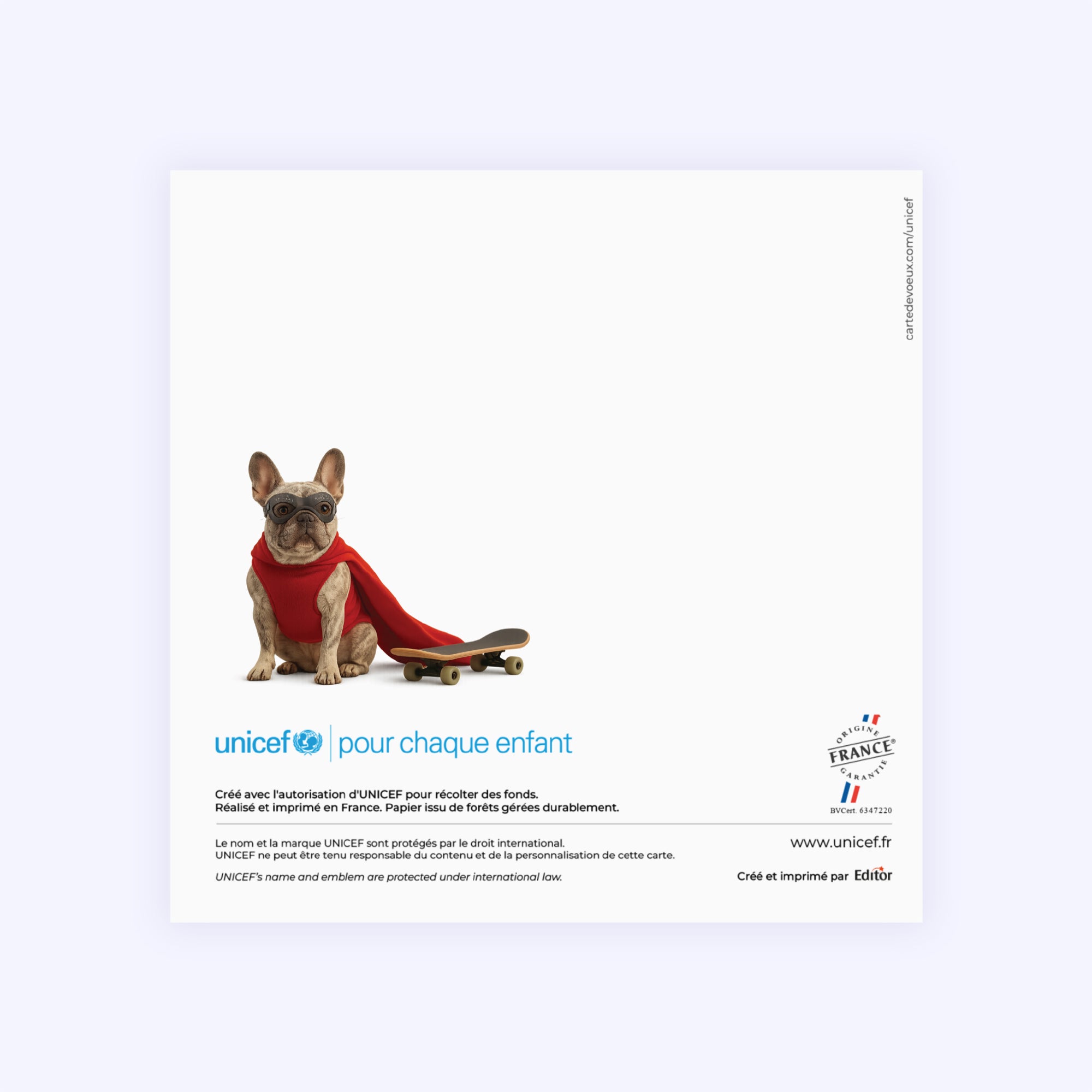 Cap sur demain | Vœux professionnels • Carte de voeux • Carré double photo N° 3