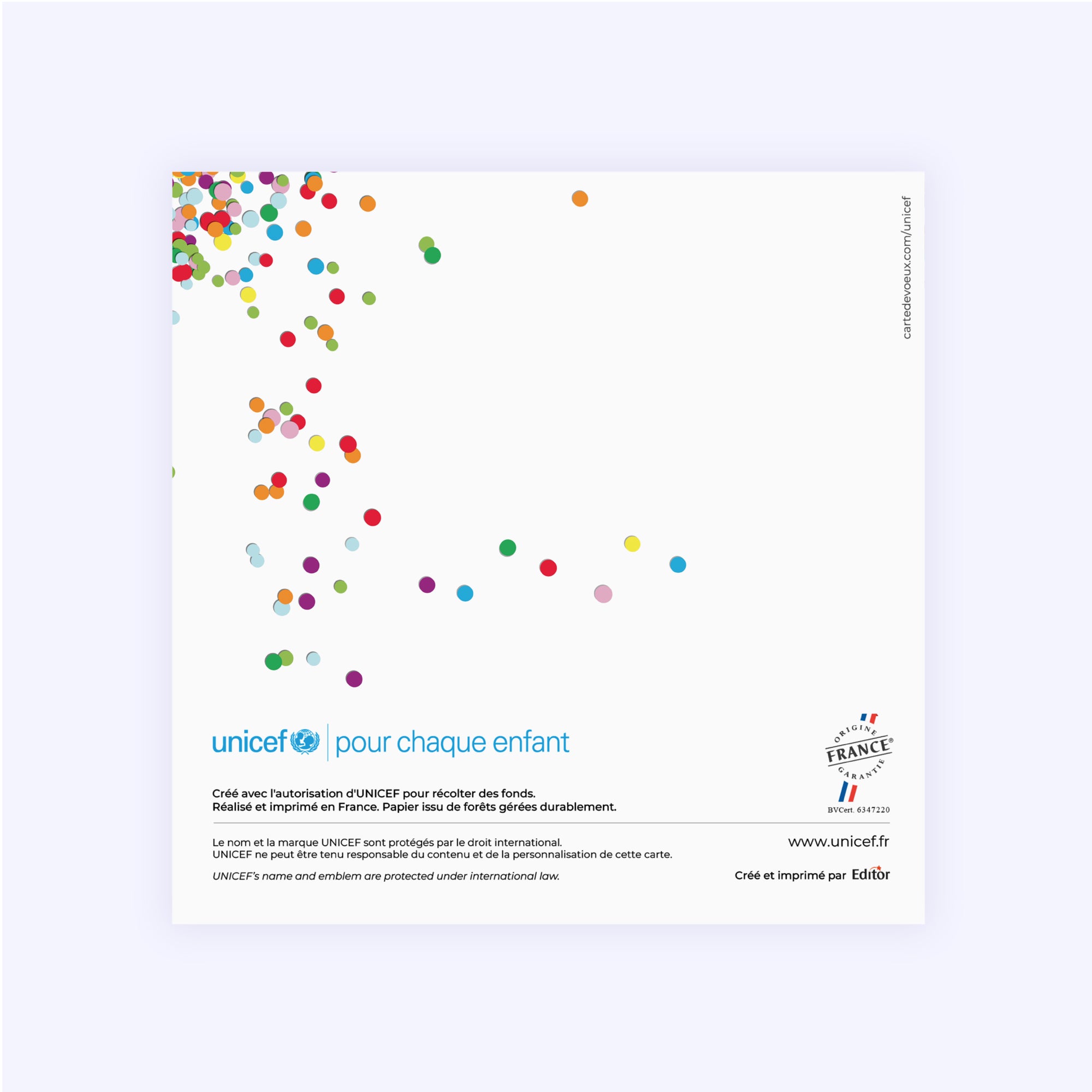 Un monde à célébrer | Vœux professionnels • Carte de voeux • Carré double photo N° 3