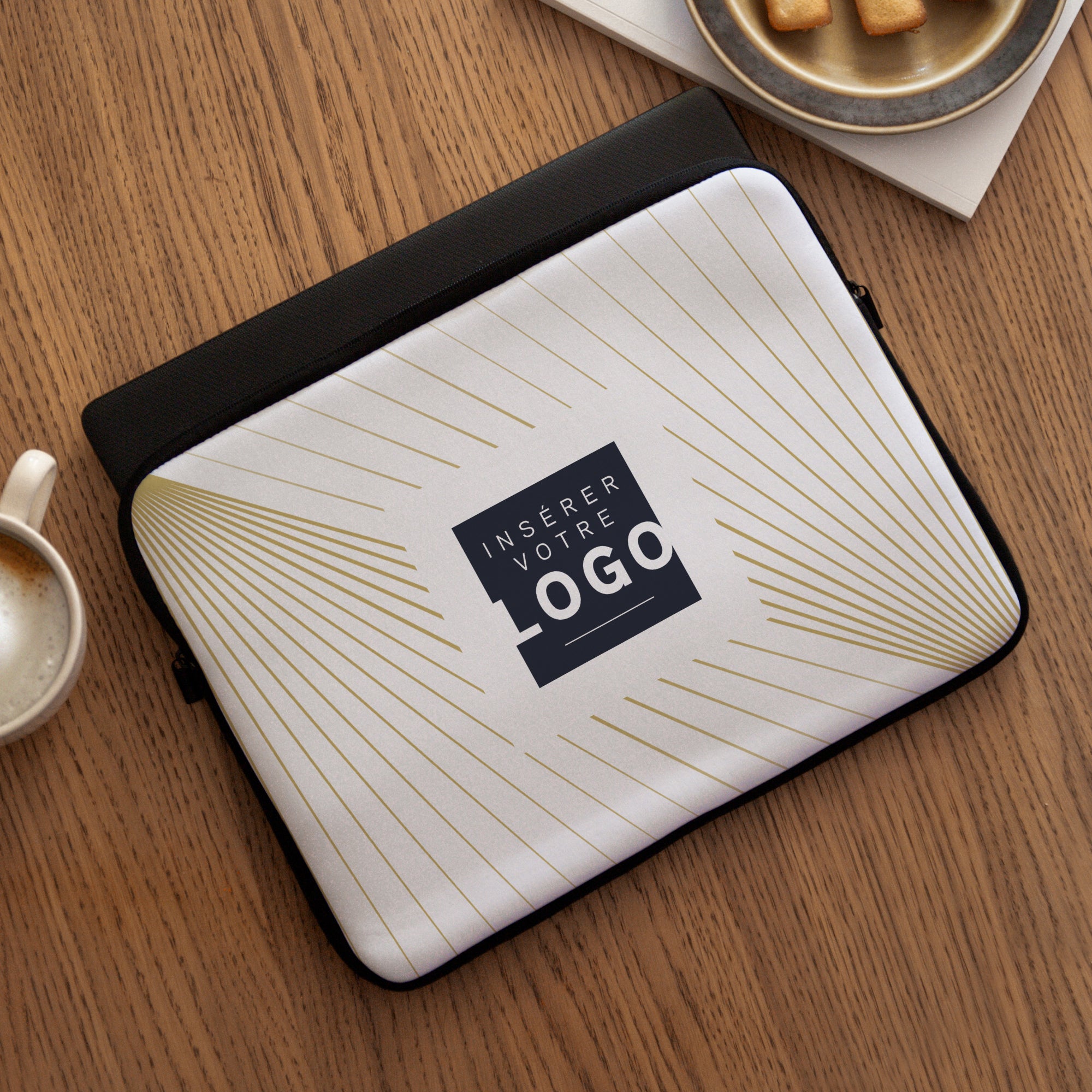 Rayons Croisés | Vœux professionnels • Housse ordinateur • 15 pouces photo N° 3