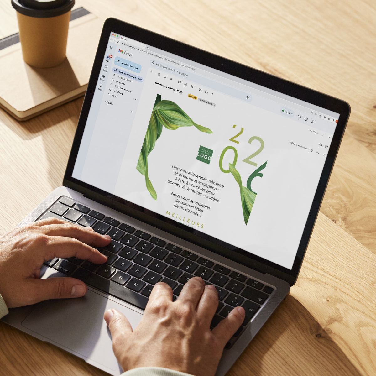 Respiration végétale | Vœux professionnels • Carte virtuelle • eCard Image photo N° 3