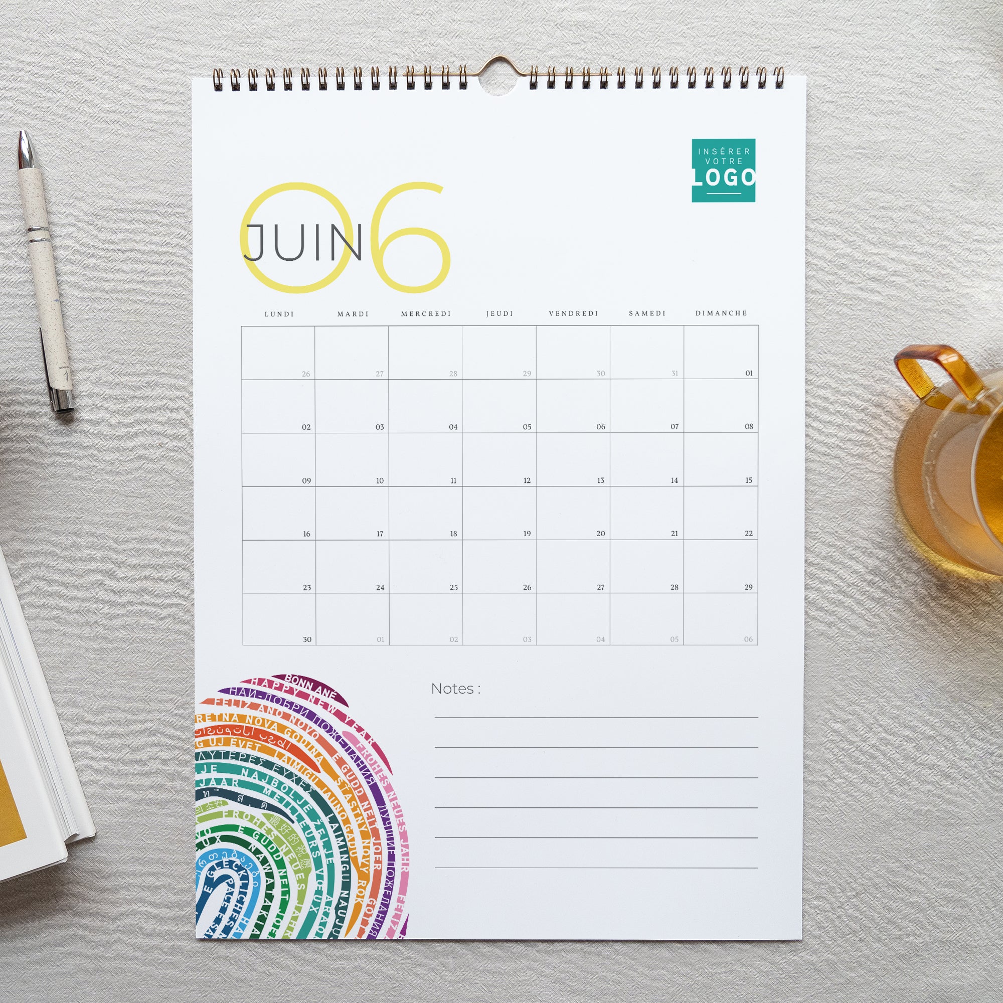 United Prints | Vœux professionnels • Calendrier professionnel • A3 photo N° 2