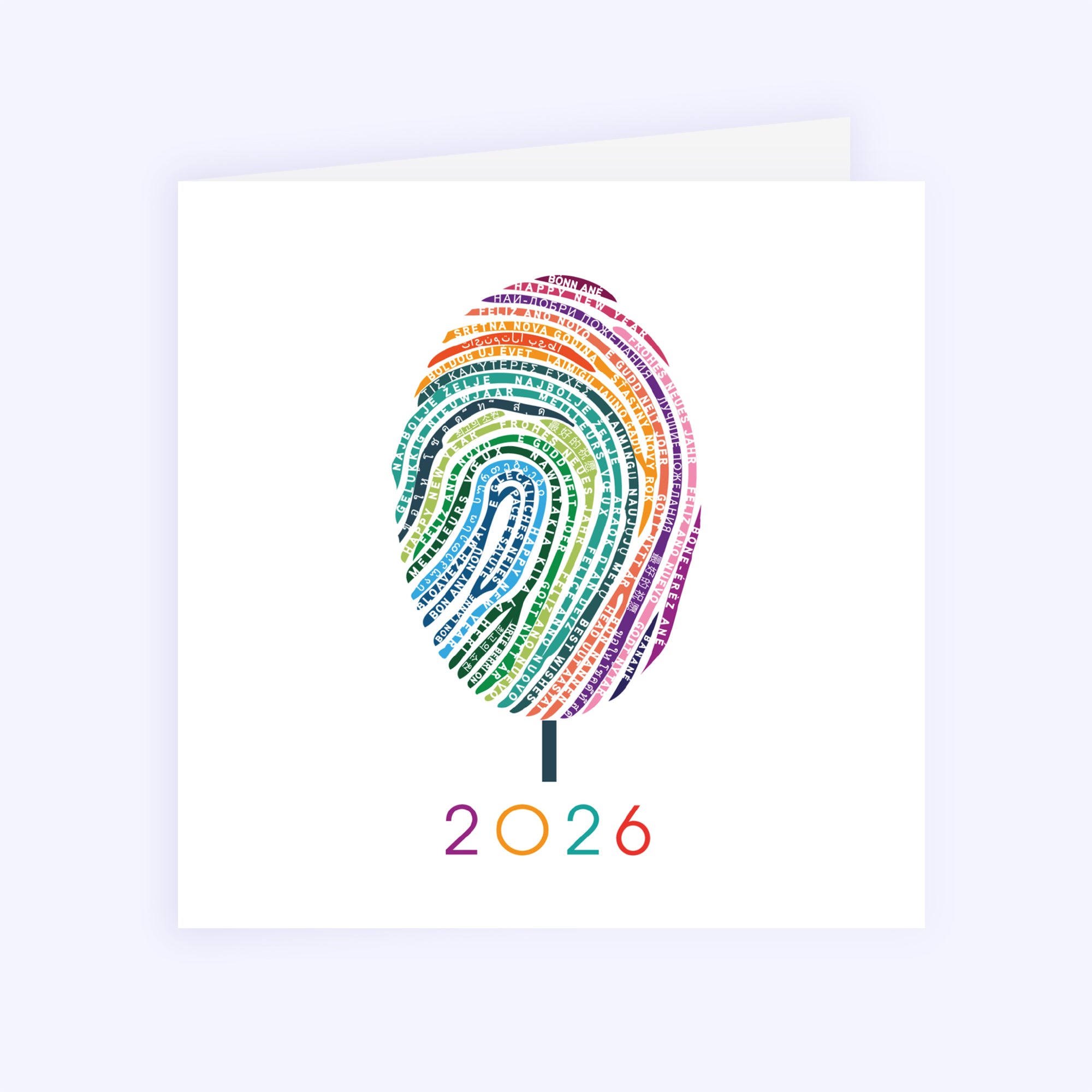 United Prints | Vœux professionnels • Carte de voeux • Carré double photo N° 1