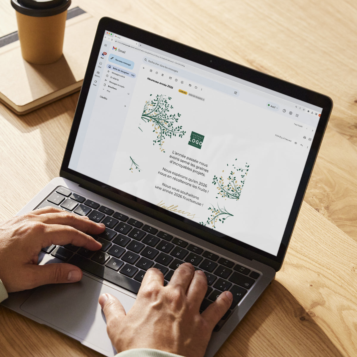 Rires dans l’Arbre | Vœux professionnels • Carte virtuelle • eCard Image photo N° 3