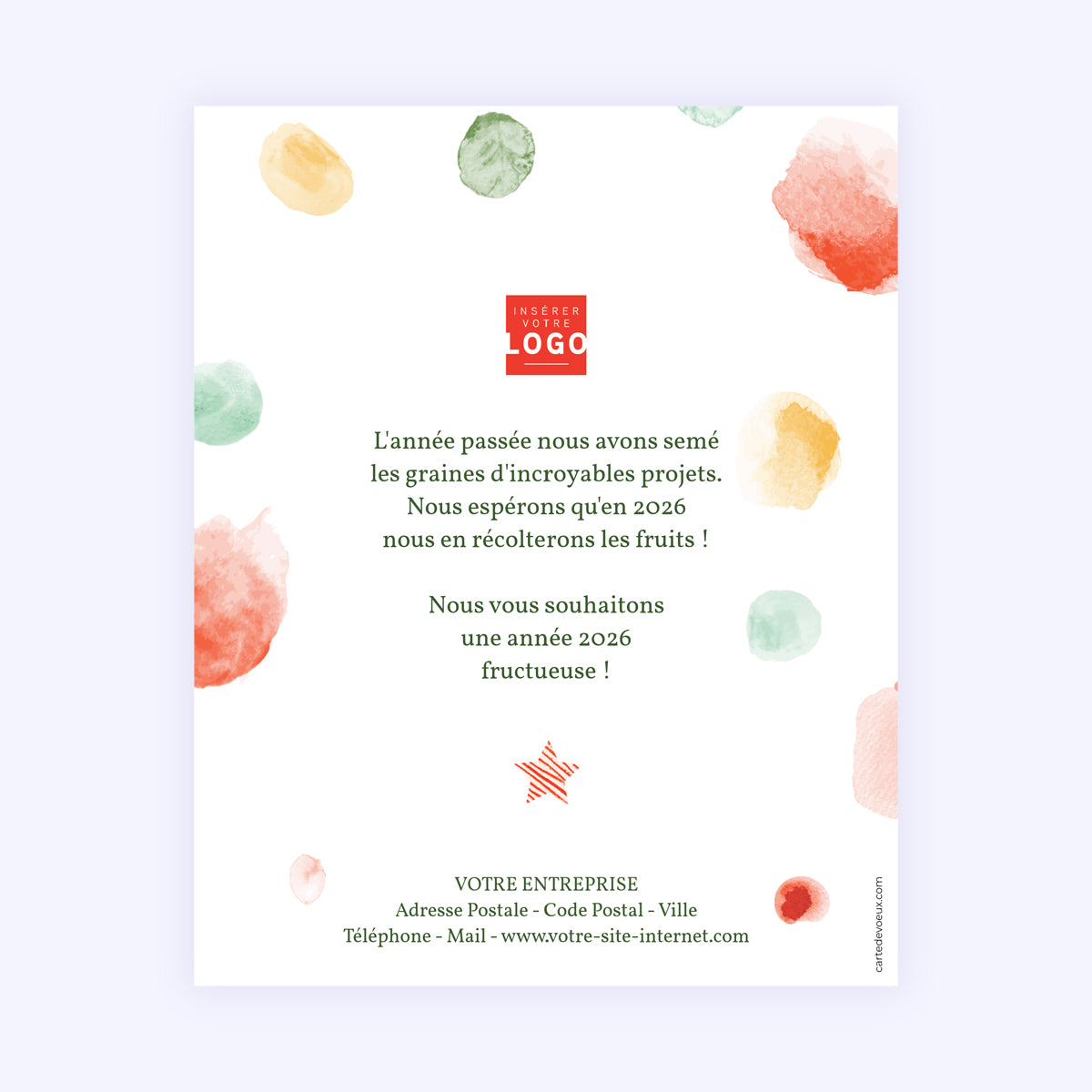 Sève de Lumière | Vœux professionnels • Carte virtuelle • eCard Image photo N° 1