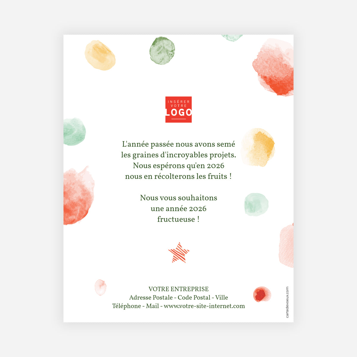 Sève de Lumière | Vœux professionnels • Carte virtuelle • eCard Image photo N° 1