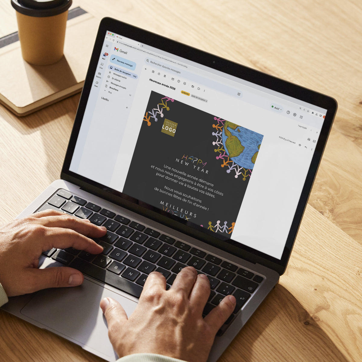 Agir ensemble, grandir ensemble | Vœux professionnels • Carte virtuelle • eCard Image photo N° 3