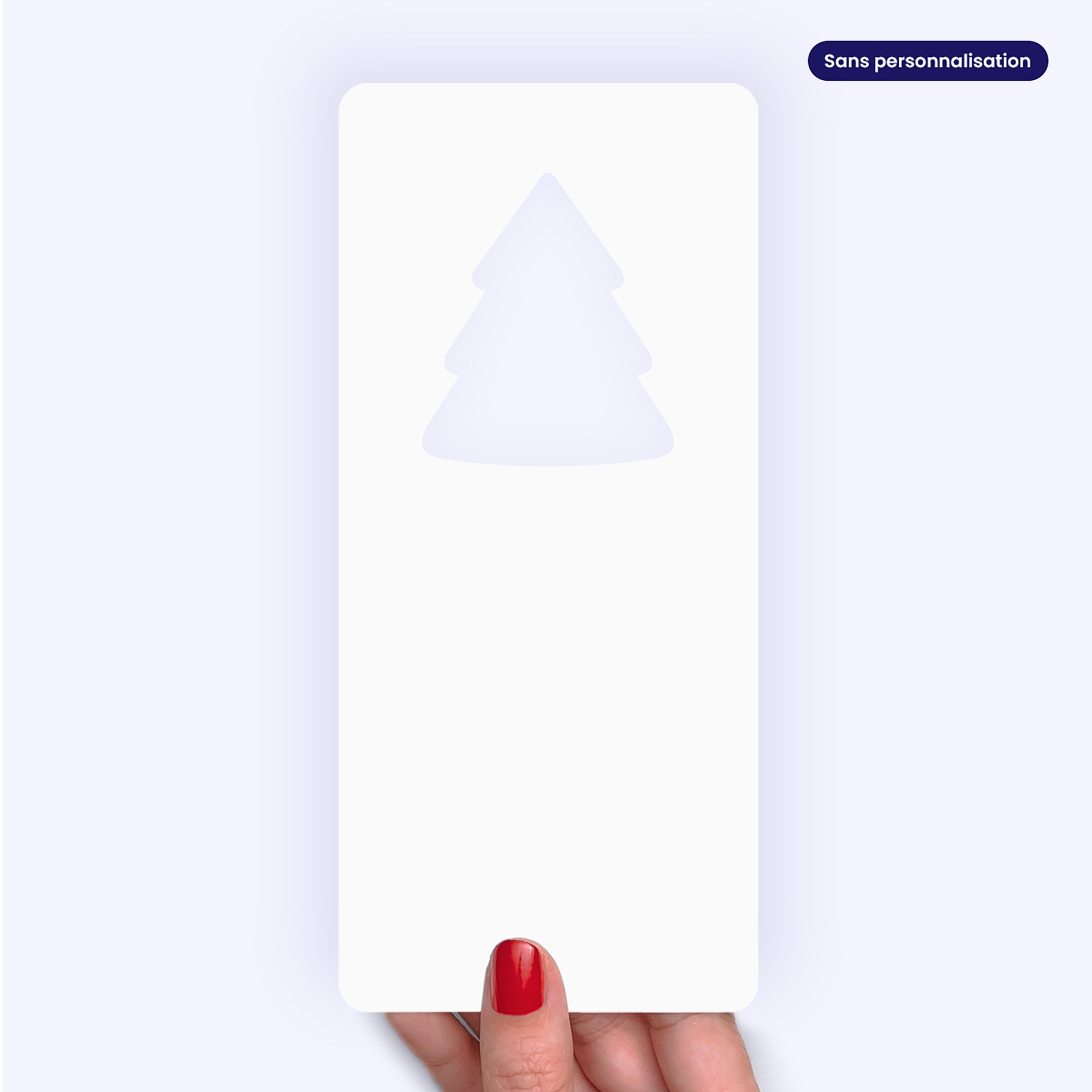 Focus sur Demain | Vœux professionnels • Carte de voeux • Vertical sapin photo N° 3