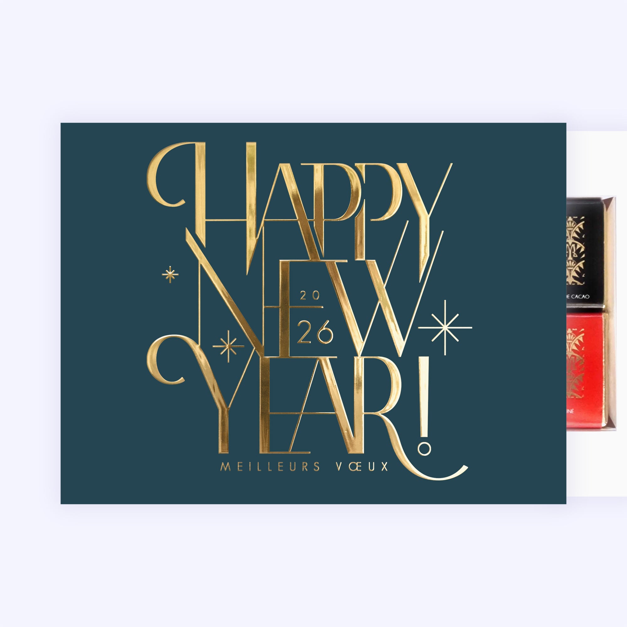 The full Golden Type | Vœux professionnels • Carte chocolats • Maxim's de Paris photo N° 2