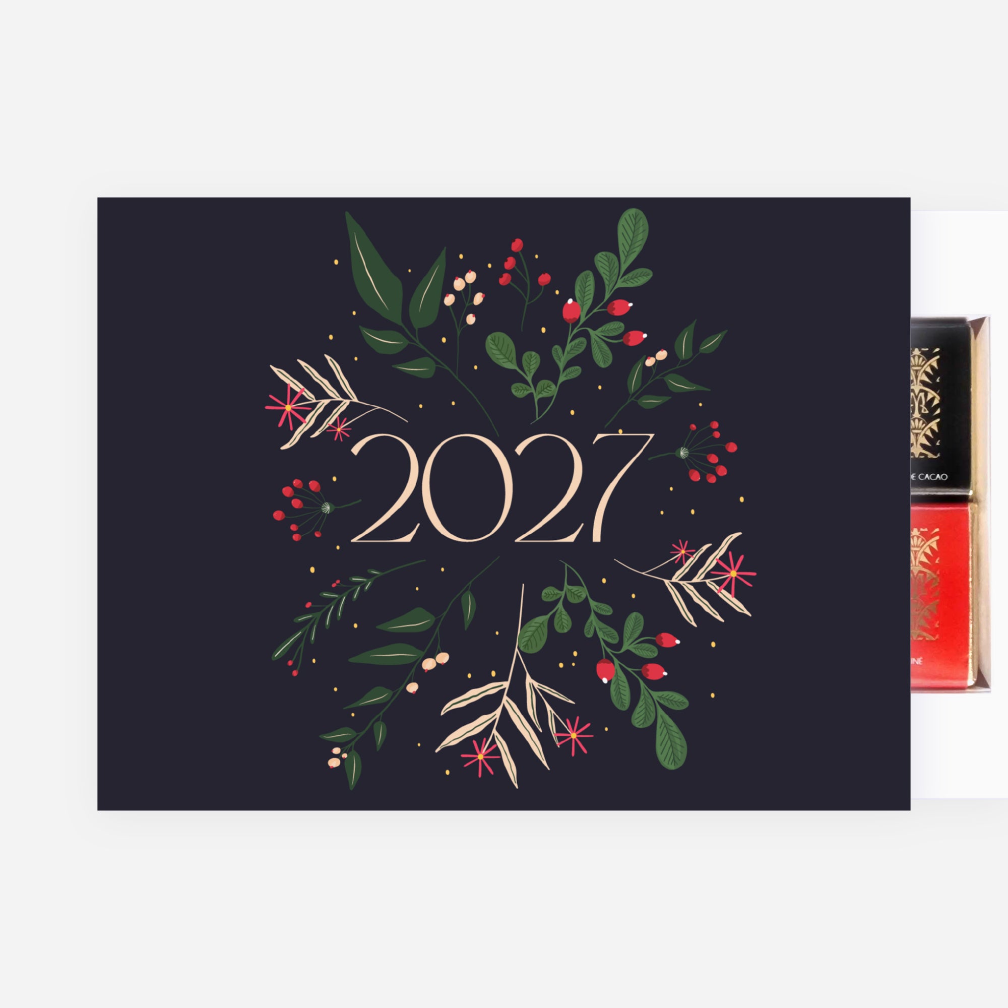 Brindilles de Noël | Vœux professionnels • Boite chocolat personnalisée • Maxim's de Paris photo N° 2