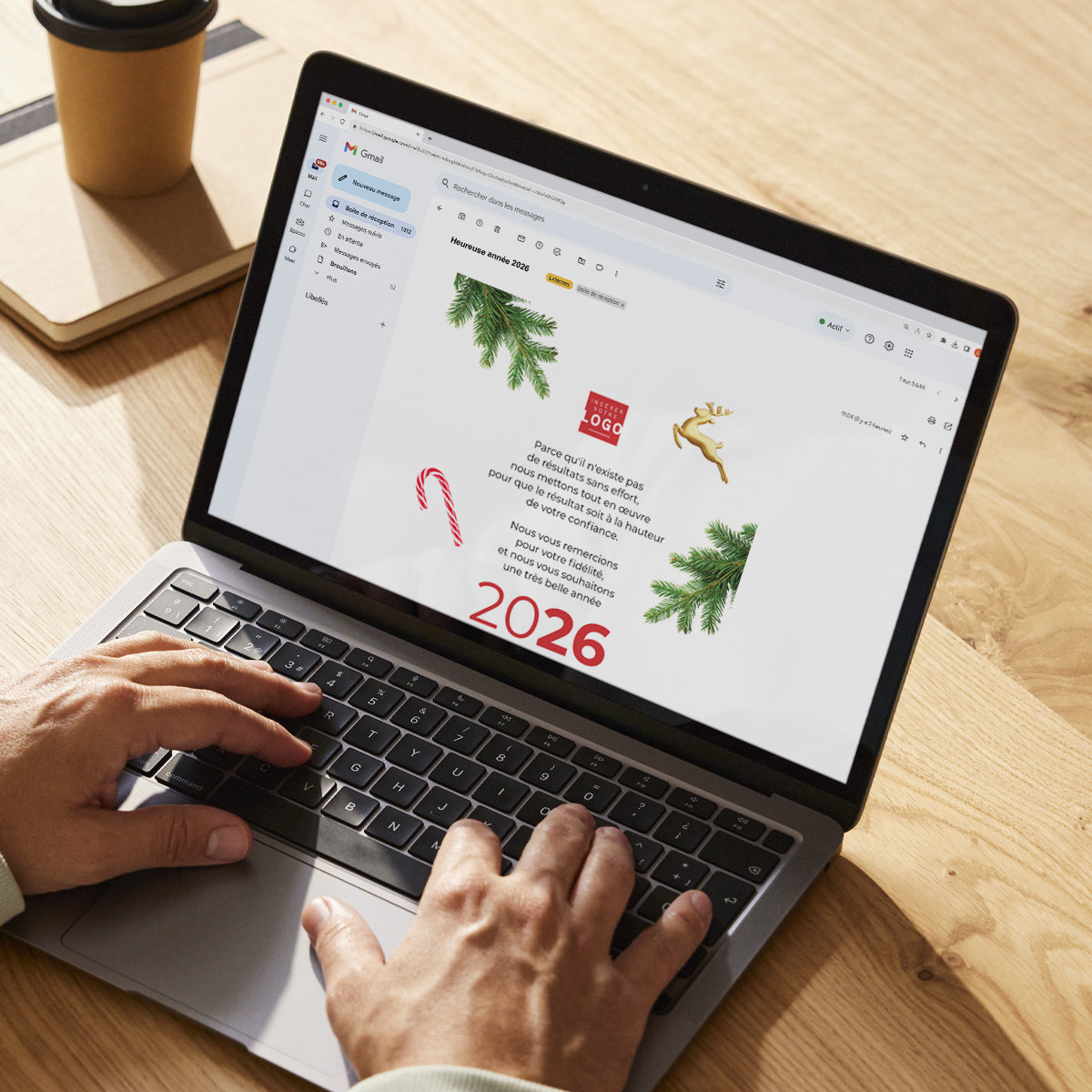 L’Esprit des Fêtes | Vœux professionnels • Carte virtuelle • eCard Image photo N° 3