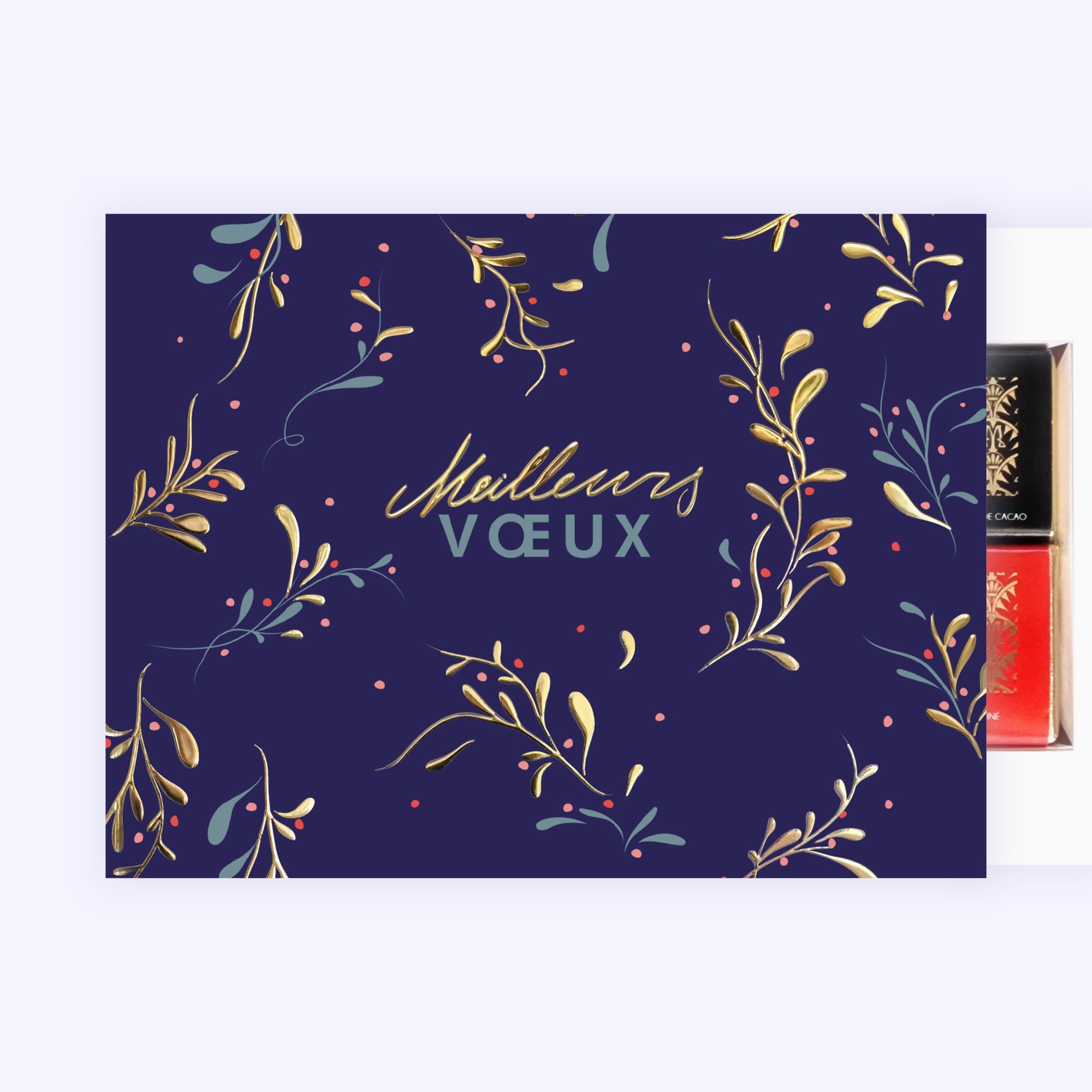 Ornements d’Hiver | Vœux professionnels • Boite chocolat personnalisée • Maxim's de Paris photo N° 2