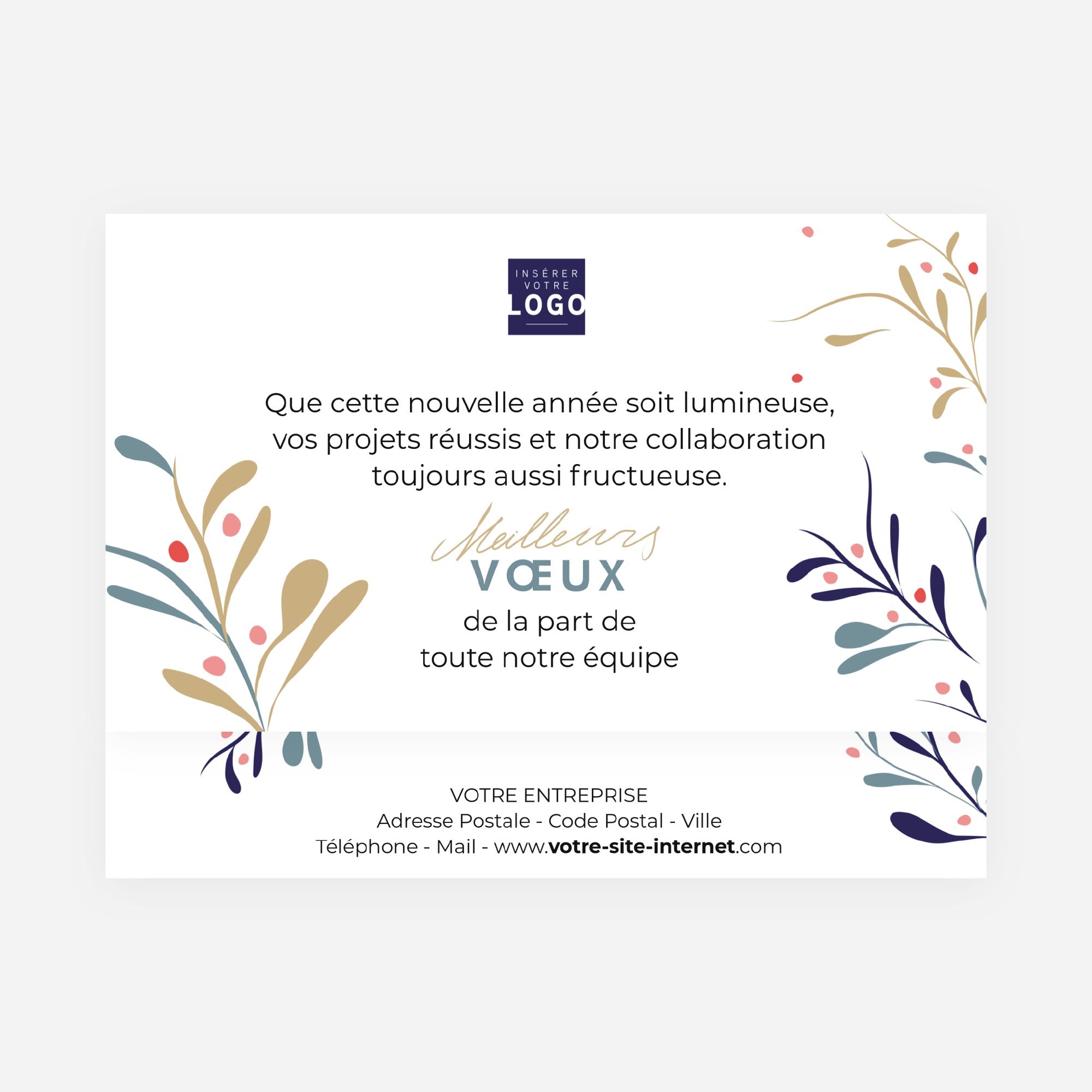 Ornements d’Hiver | Vœux professionnels • Boite chocolat personnalisée • Maxim's de Paris photo N° 4
