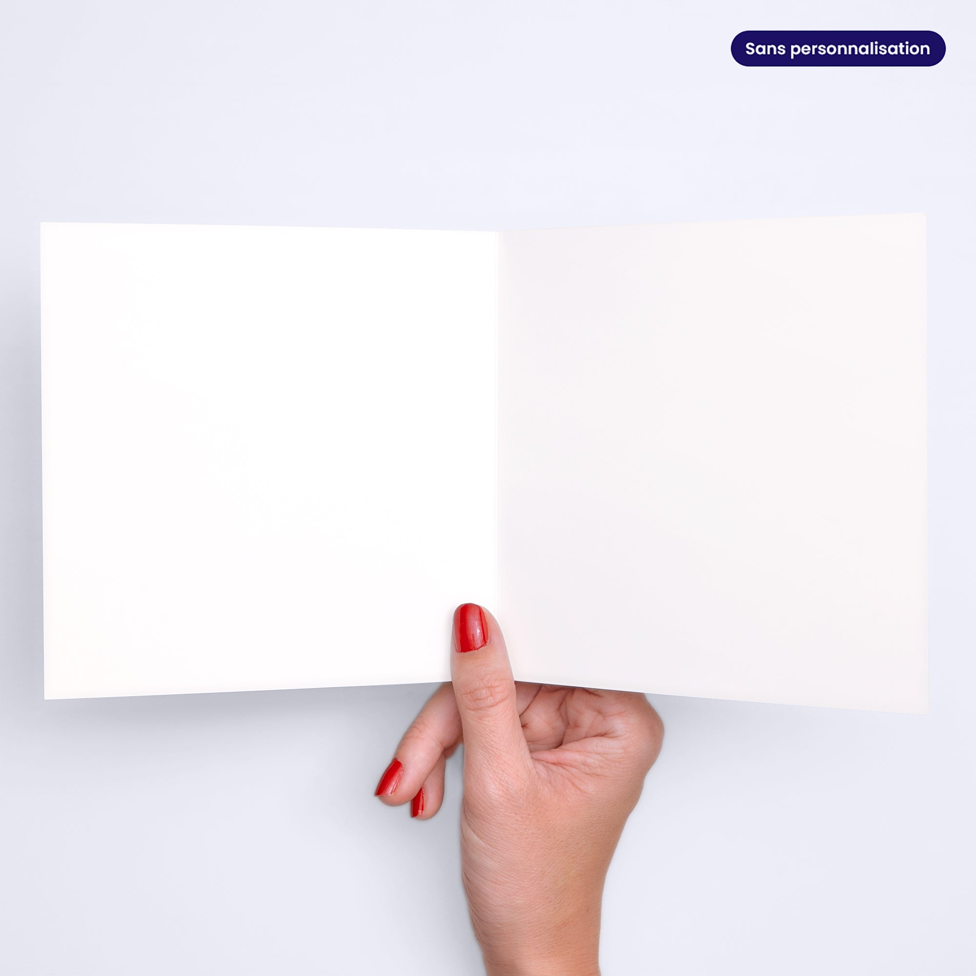 Palette de Joie | Vœux professionnels • Carte de voeux • Carré double photo N° 4