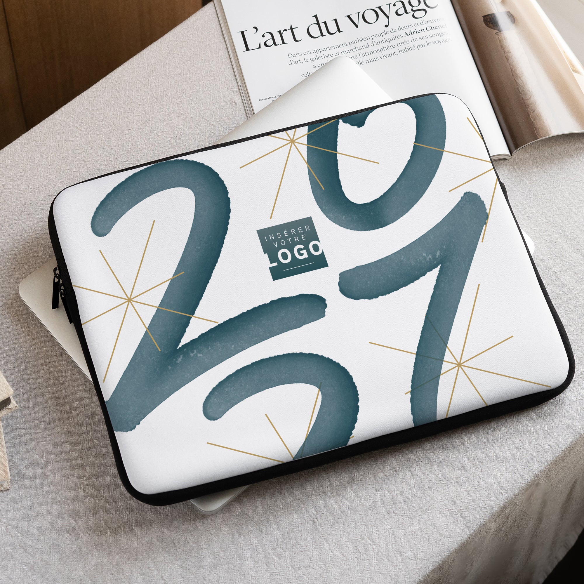 Bleu Astral | Cadeau entreprise • Housse ordinateur • 15 pouces photo N° 1