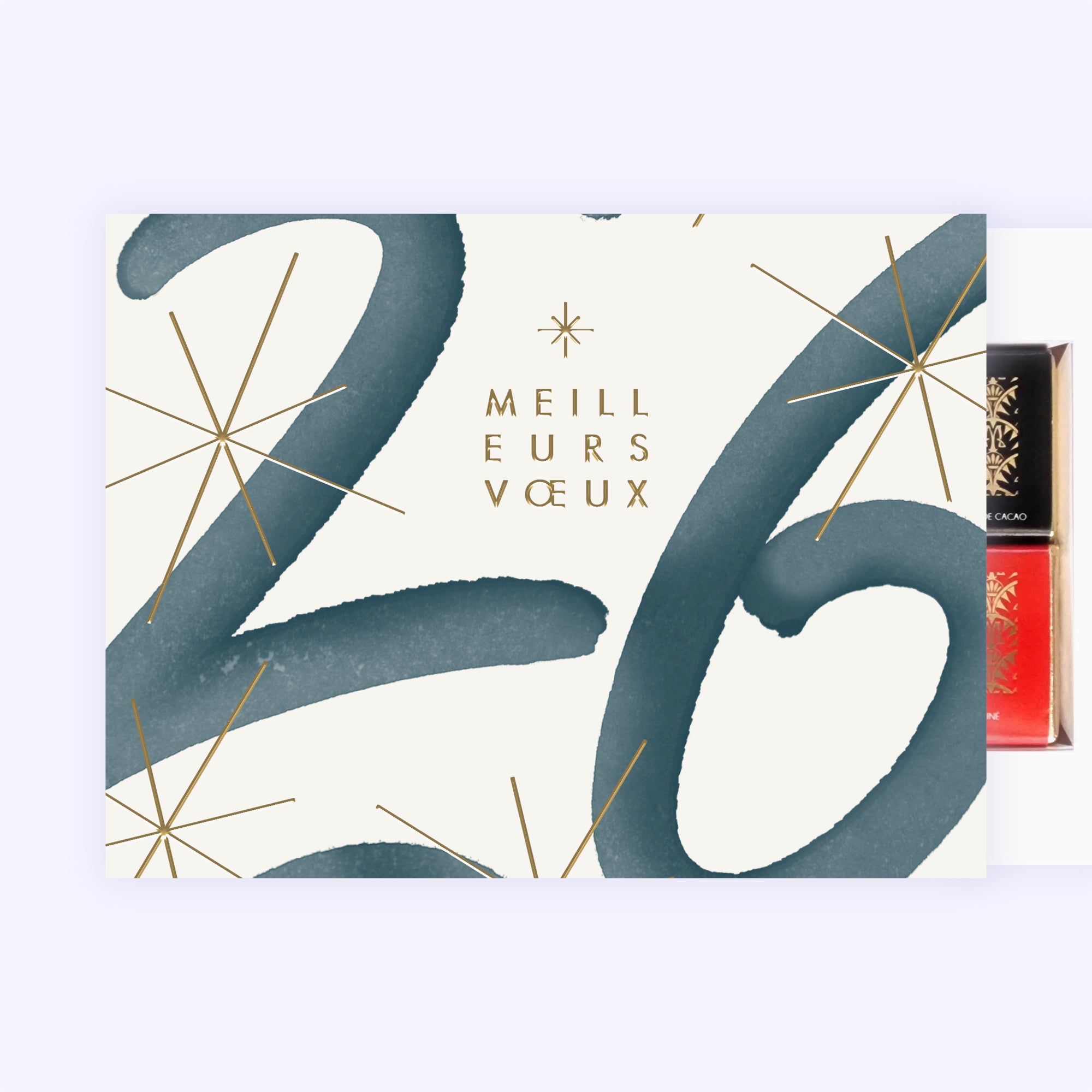 Bleu Astral | Vœux professionnels • Boite chocolat personnalisée • Maxim's de Paris photo N° 2