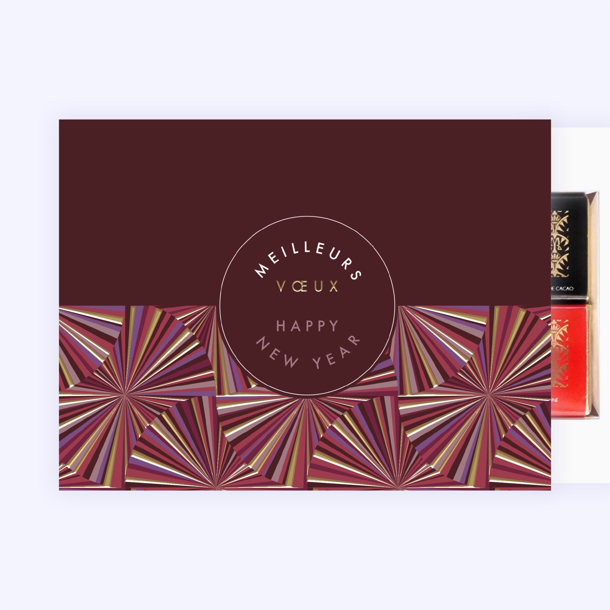 Ronde Hypnotique | Vœux professionnels • Carte chocolats • Maxim's de Paris photo N° 1