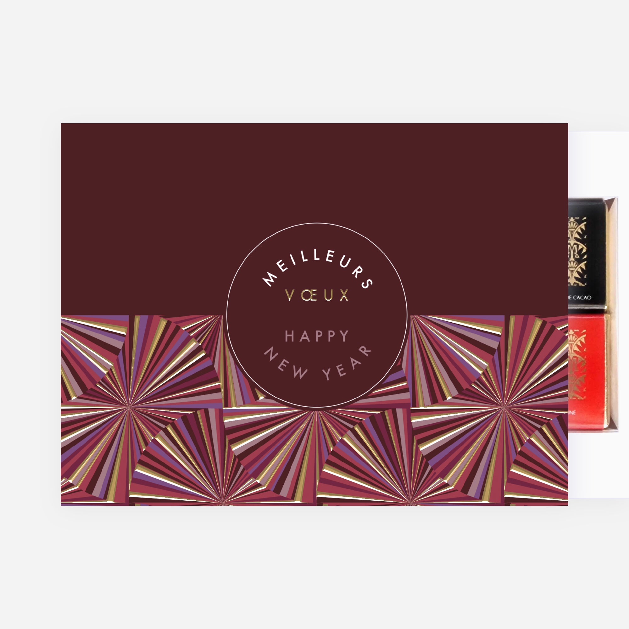 Ronde Hypnotique | Vœux professionnels • Boite chocolat personnalisée • Maxim's de Paris photo N° 2