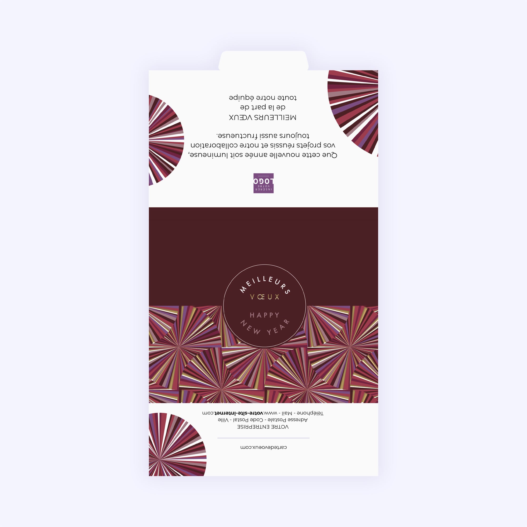 Ronde Hypnotique | Vœux professionnels • Carte chocolats • Maxim's de Paris photo N° 3
